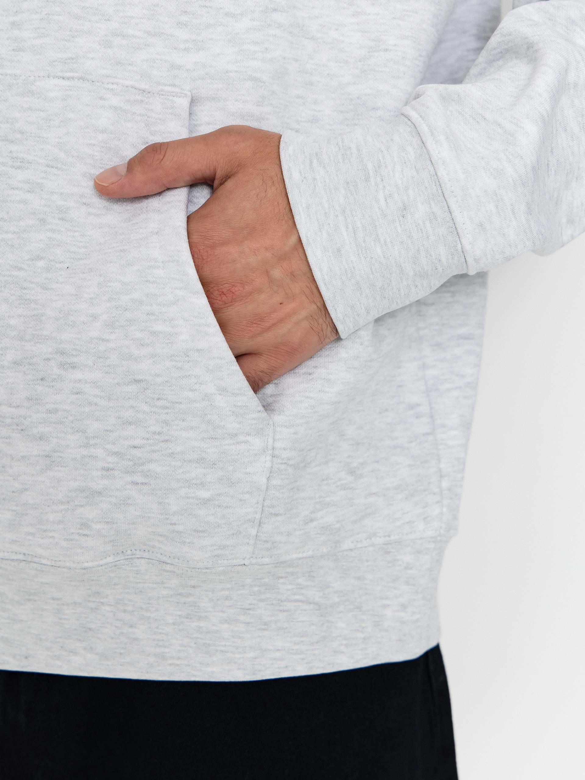 Mikina s kapucí OBEY Obey Eyes Icon HD (heather grey)