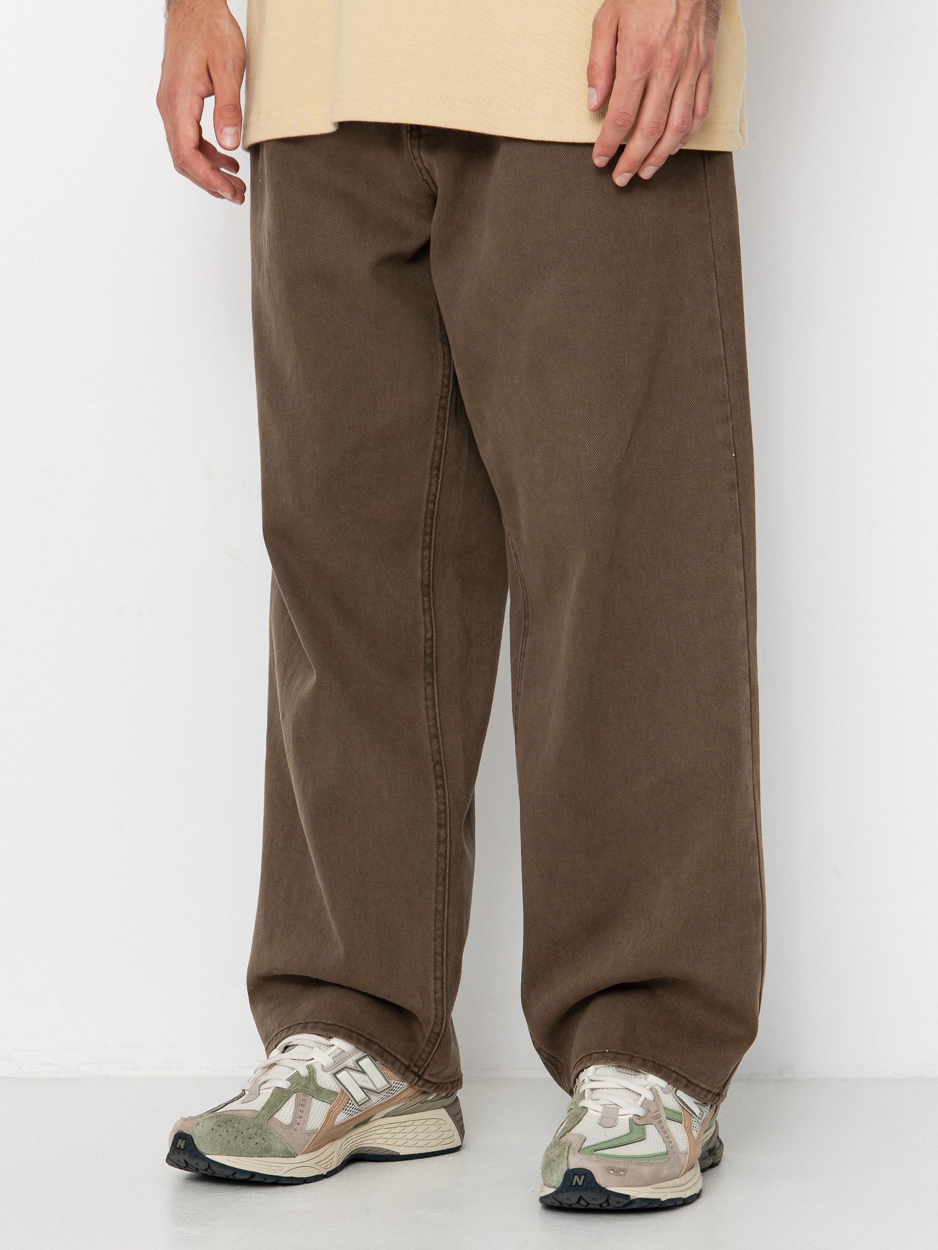 Kalhoty OBEY Bigwig Baggy Denim (wren faded wash)