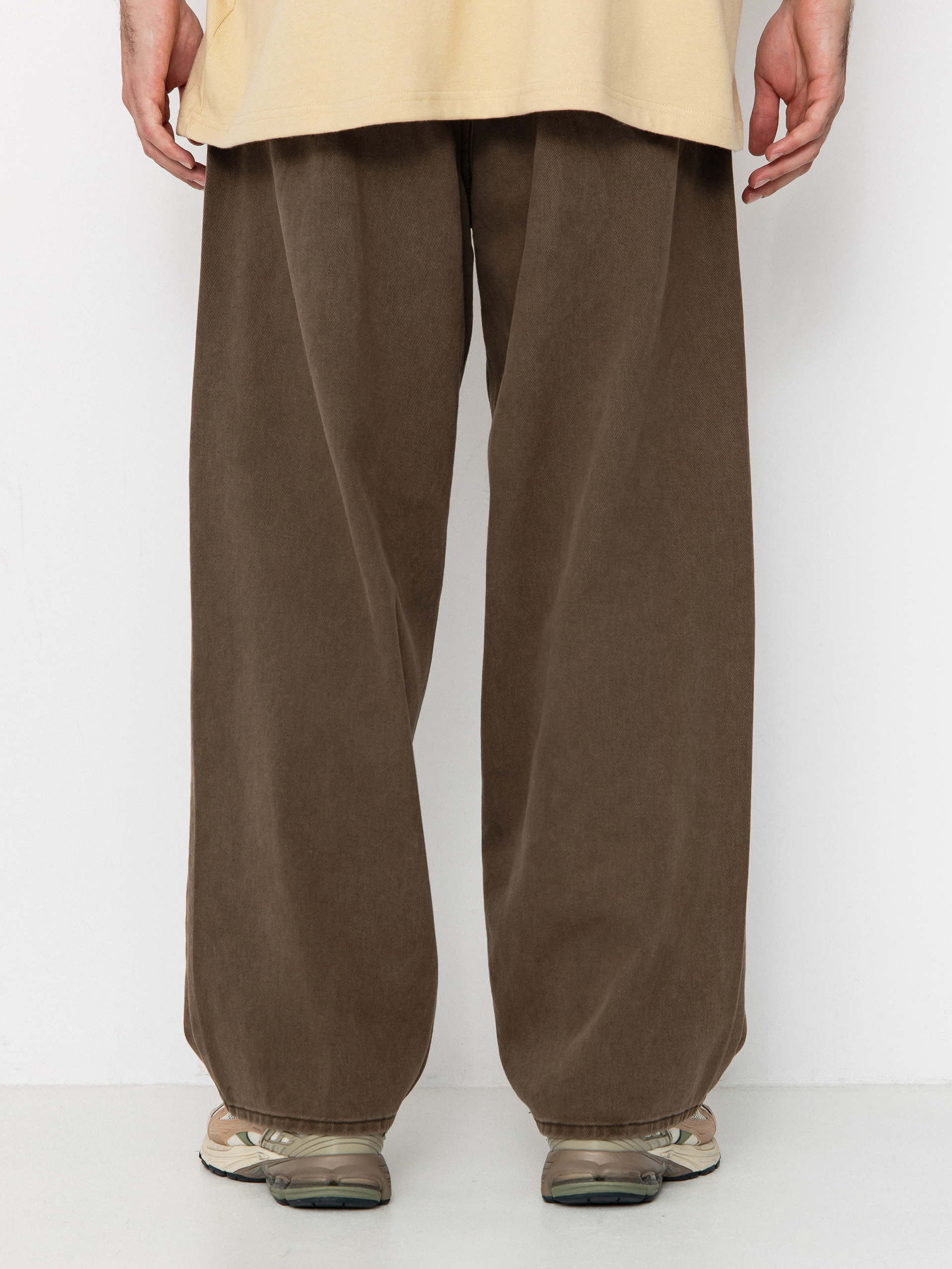 Kalhoty OBEY Bigwig Baggy Denim (wren faded wash)