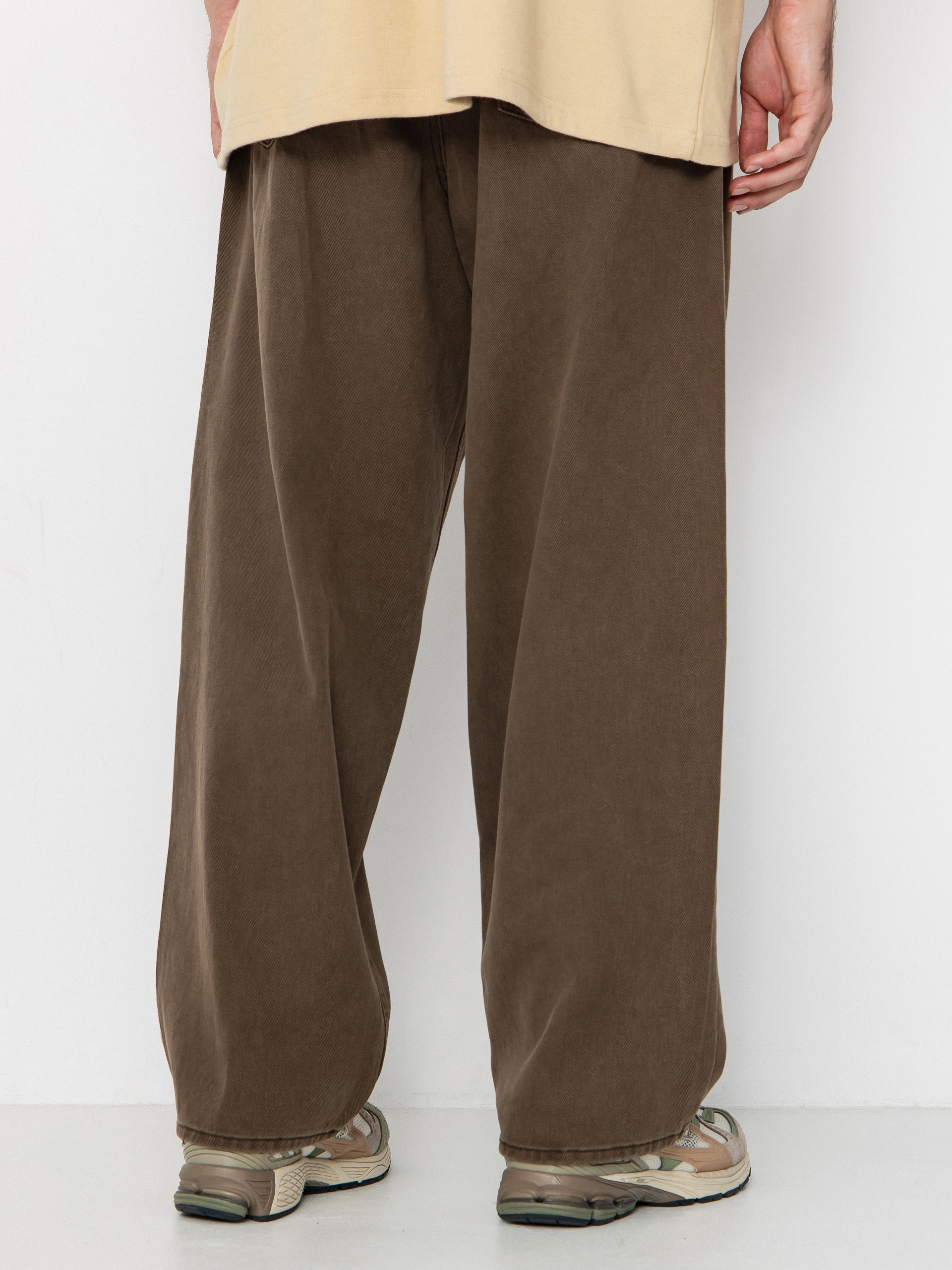 Kalhoty OBEY Bigwig Baggy Denim (wren faded wash)