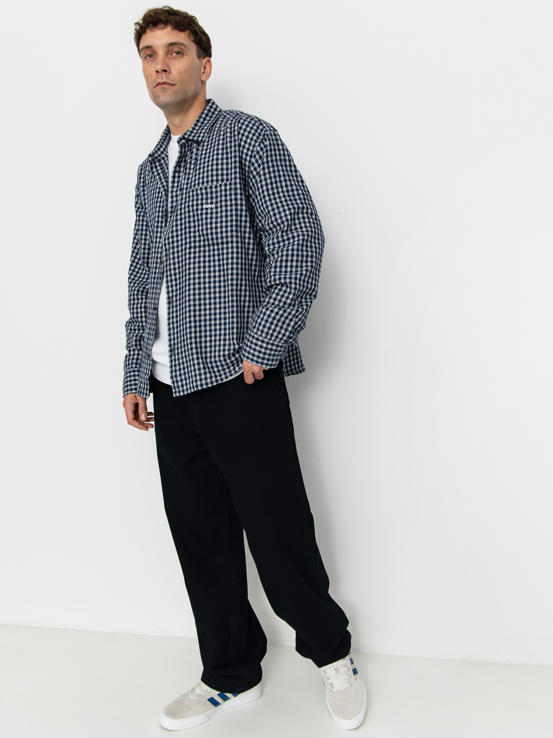 Košile OBEY Bigwig Andy Woven