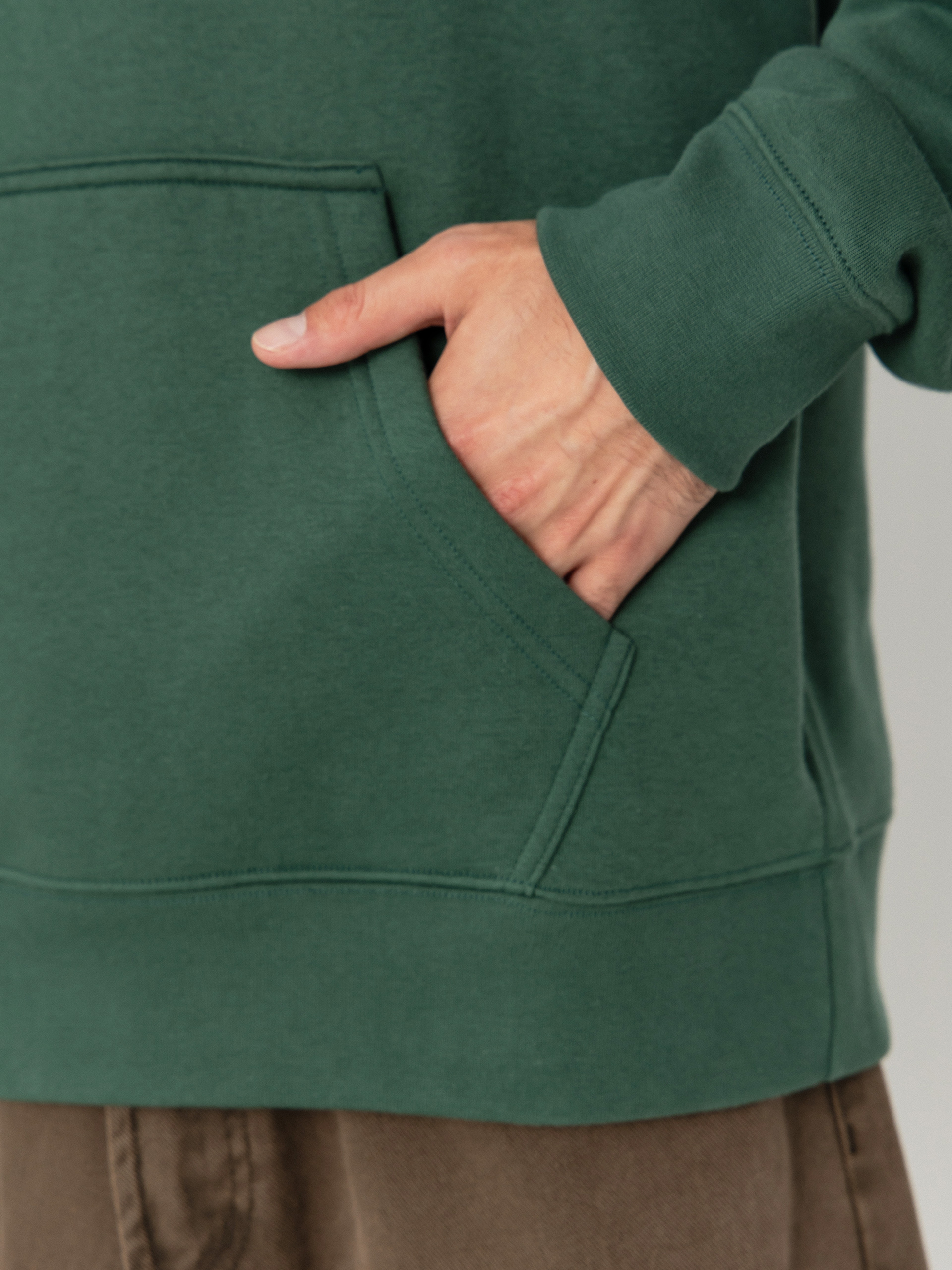 Mikina s kapucí Quiksilver Salt Water Graphic HD (trekking green)