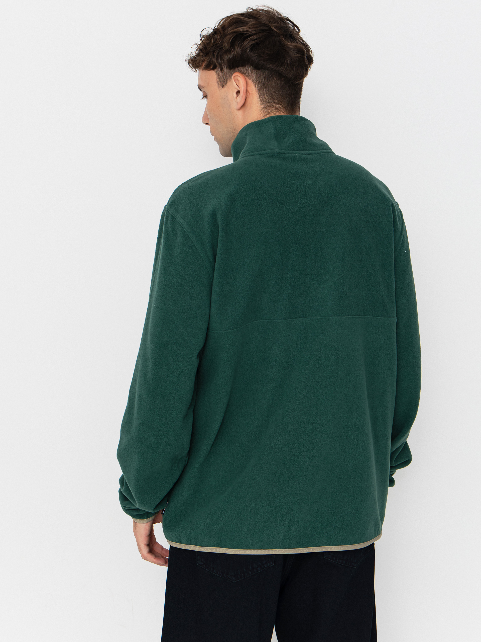 Pánský Fleecová mikina Quiksilver No Destination Hs (trekking green)