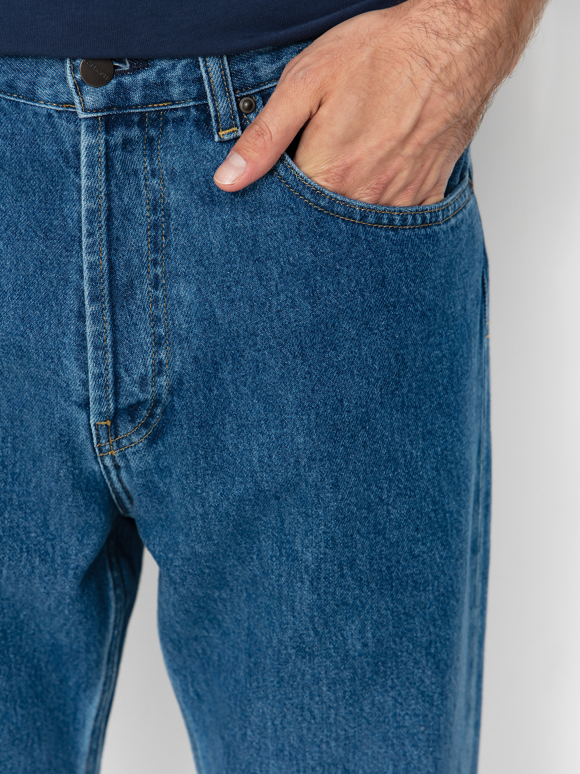 Kalhoty Carhartt WIP Nolan (blue)