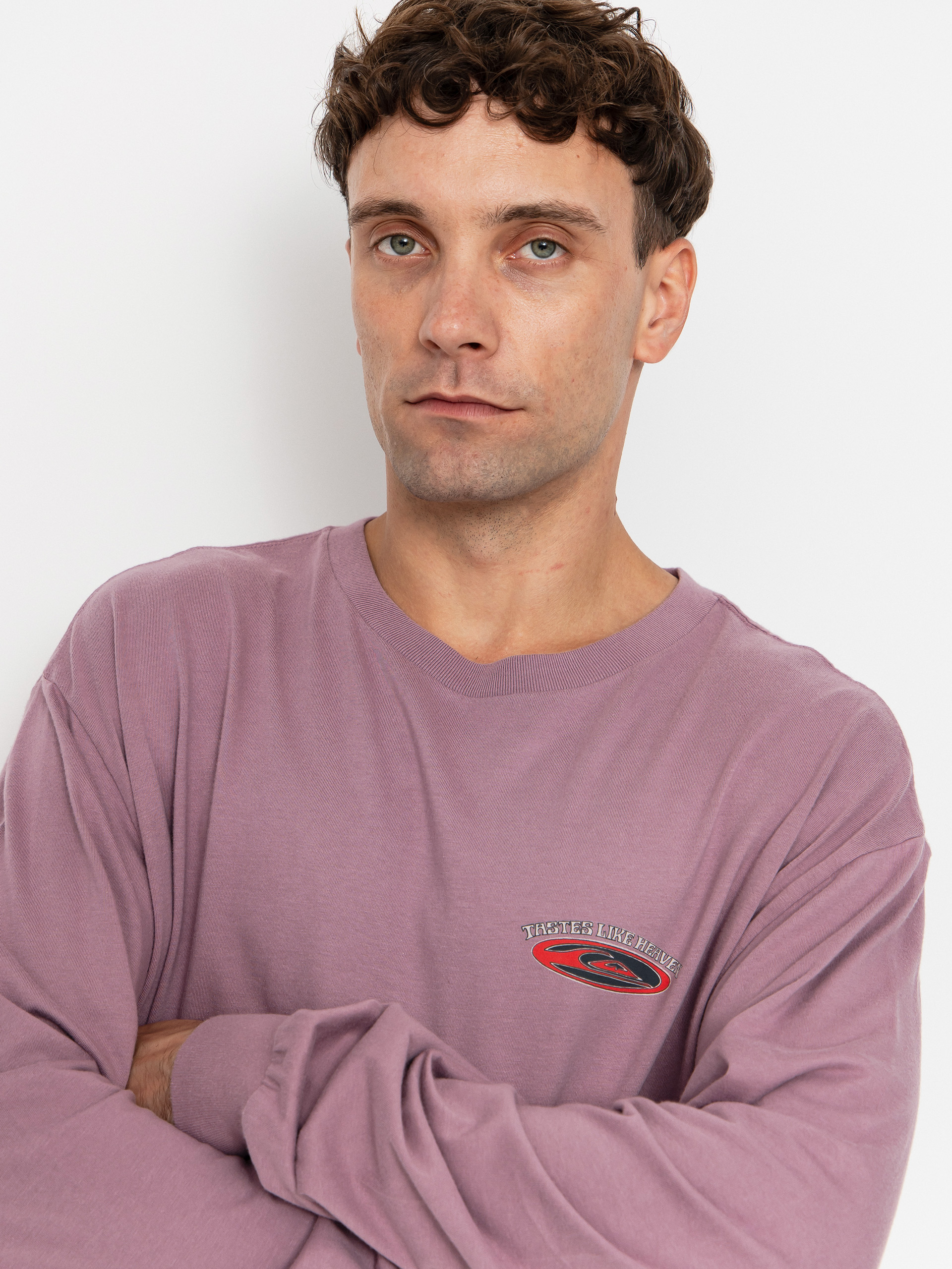 Triko Quiksilver Hw Hollow Coves (elderberry)