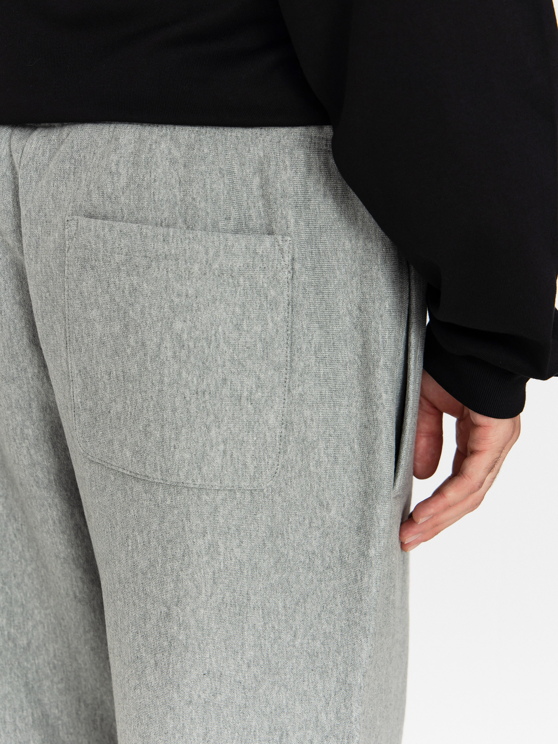 Kalhoty Carhartt WIP American Script Jogging (grey heather)