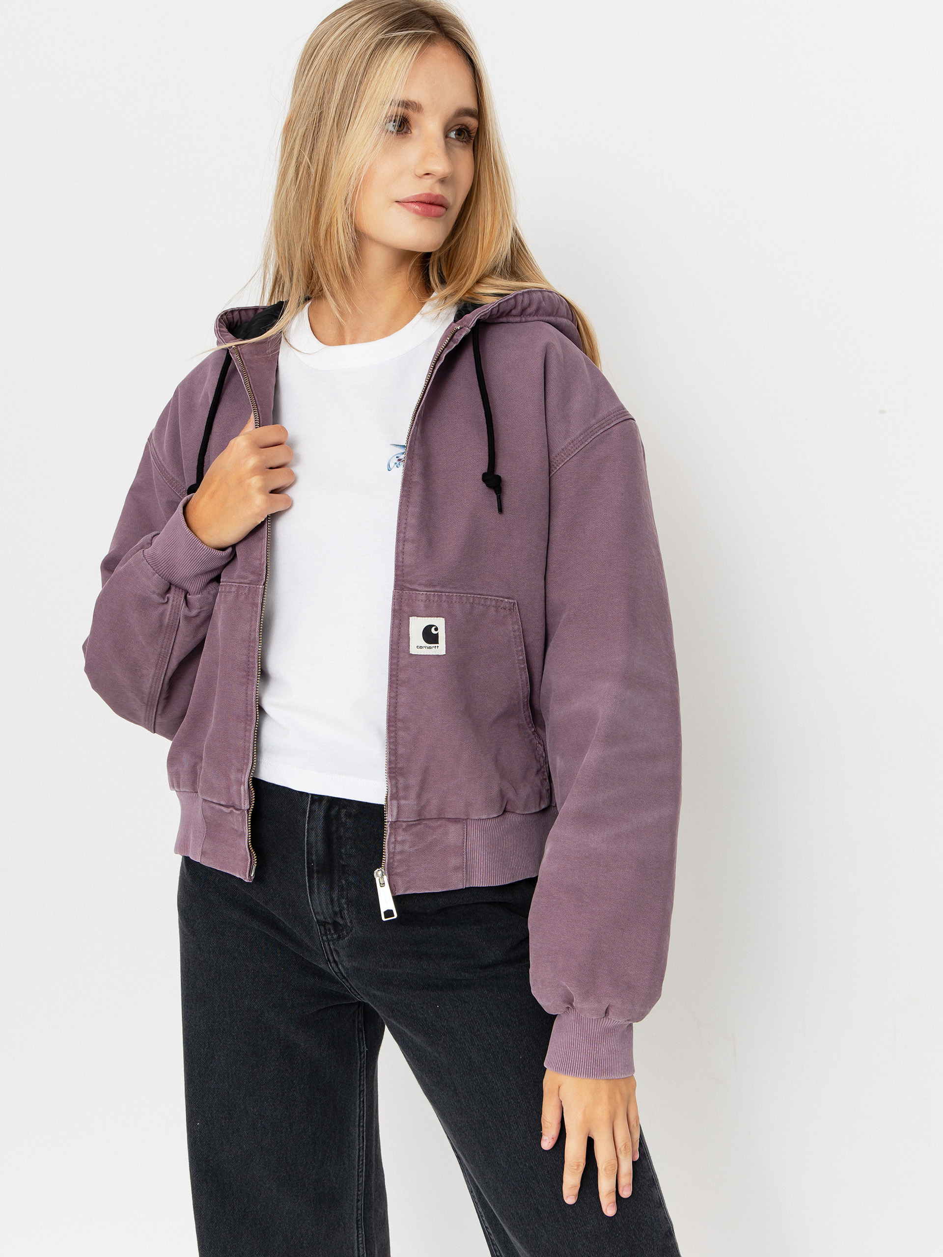 Bunda Carhartt WIP OG Active Wmn (phlox/stone canvas)