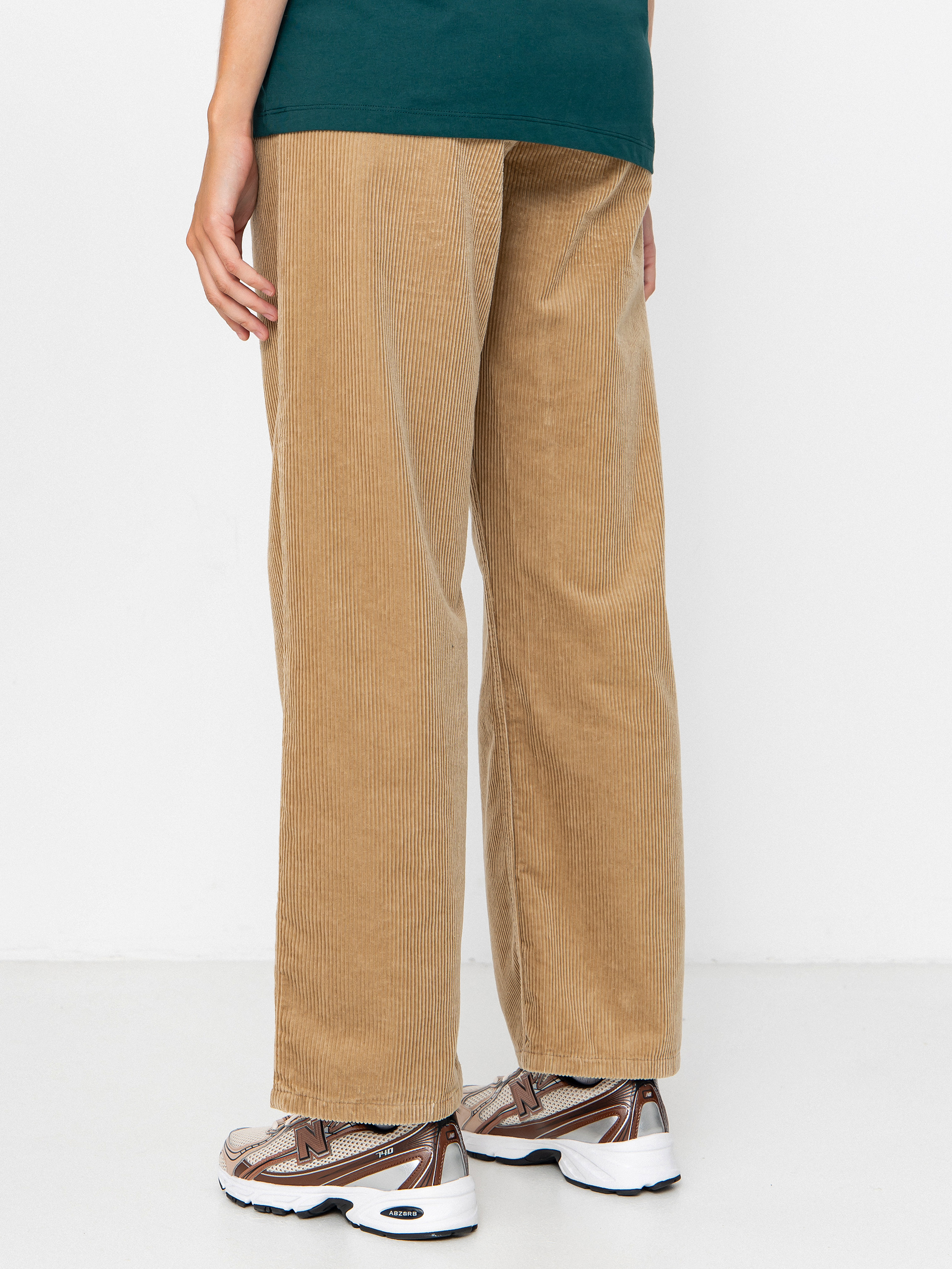 Kalhoty Carhartt WIP Simple Wmn (leather/rinsed)