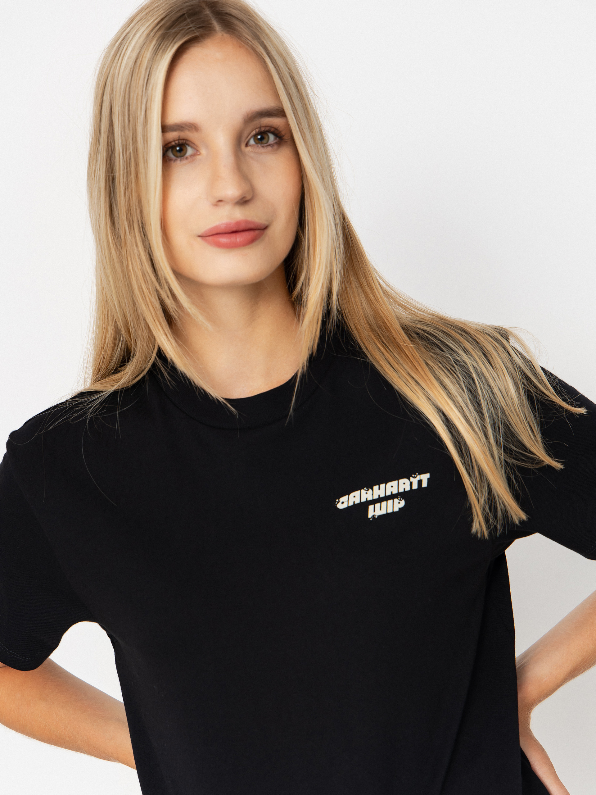 Tričko Carhartt WIP Wiptopia Wmn (black)