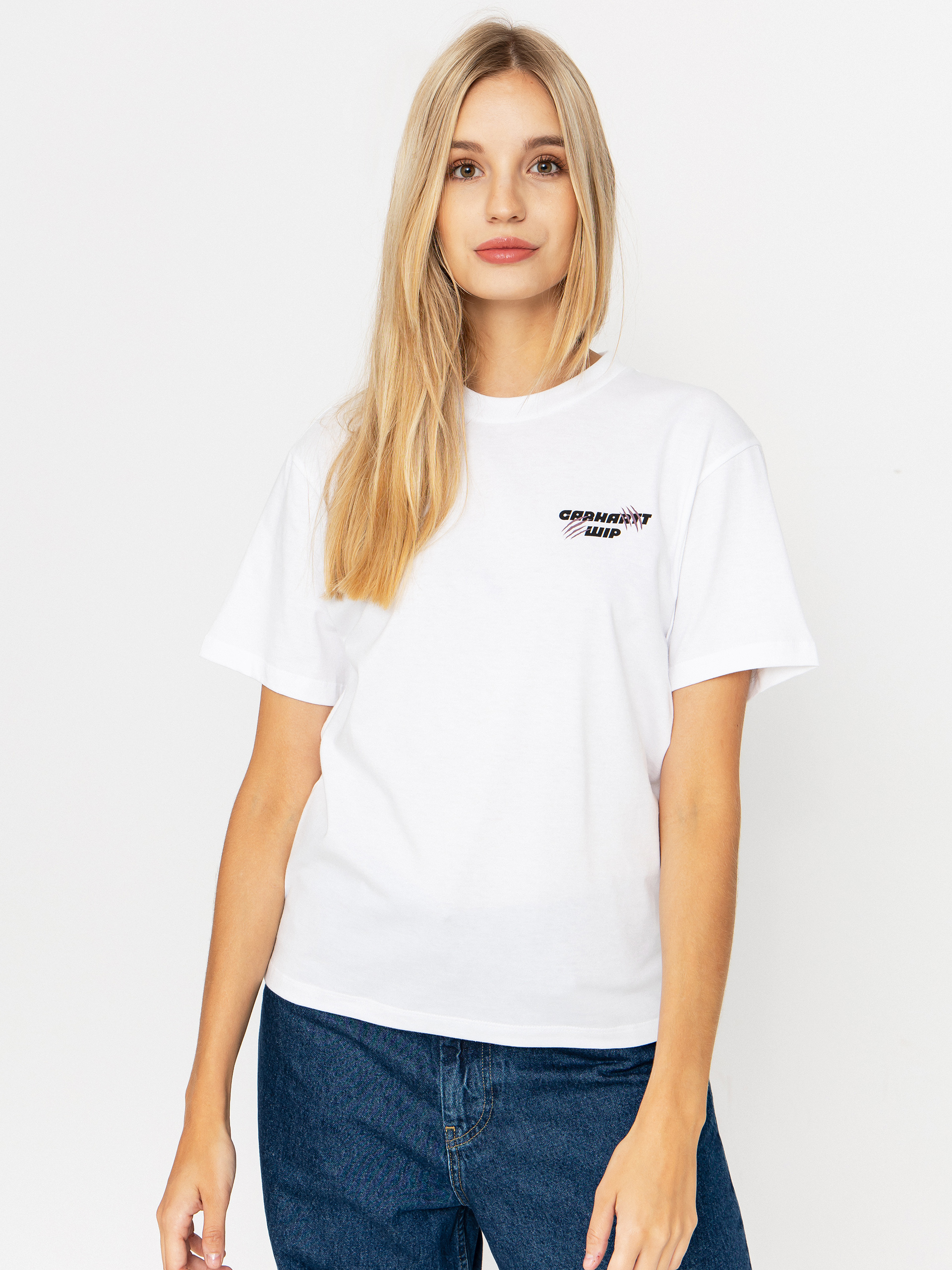 Tričko Carhartt WIP Wiptopia Wmn (white)