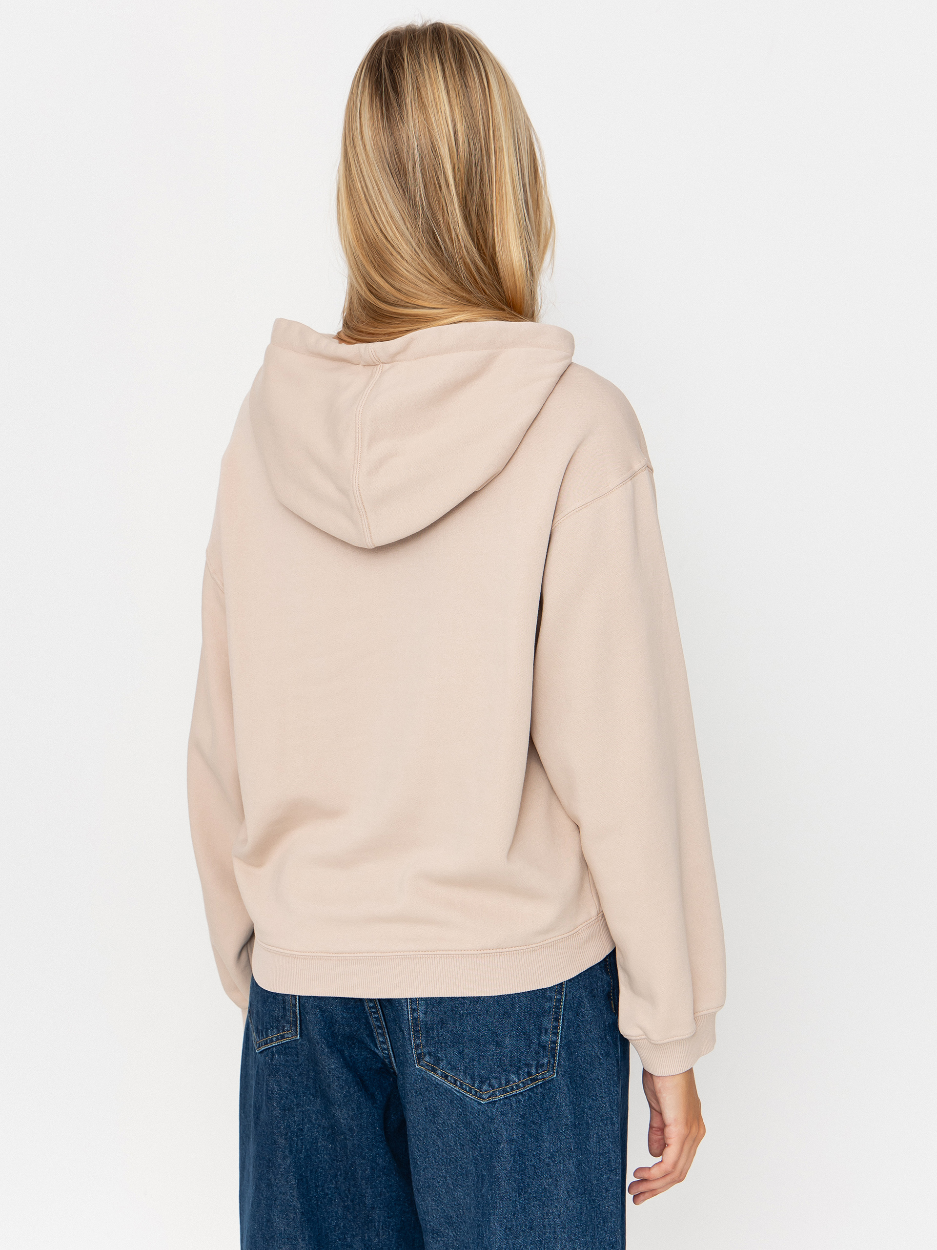 Mikina s kapucí Volcom Stone Soft HD Wmn (khakiest)