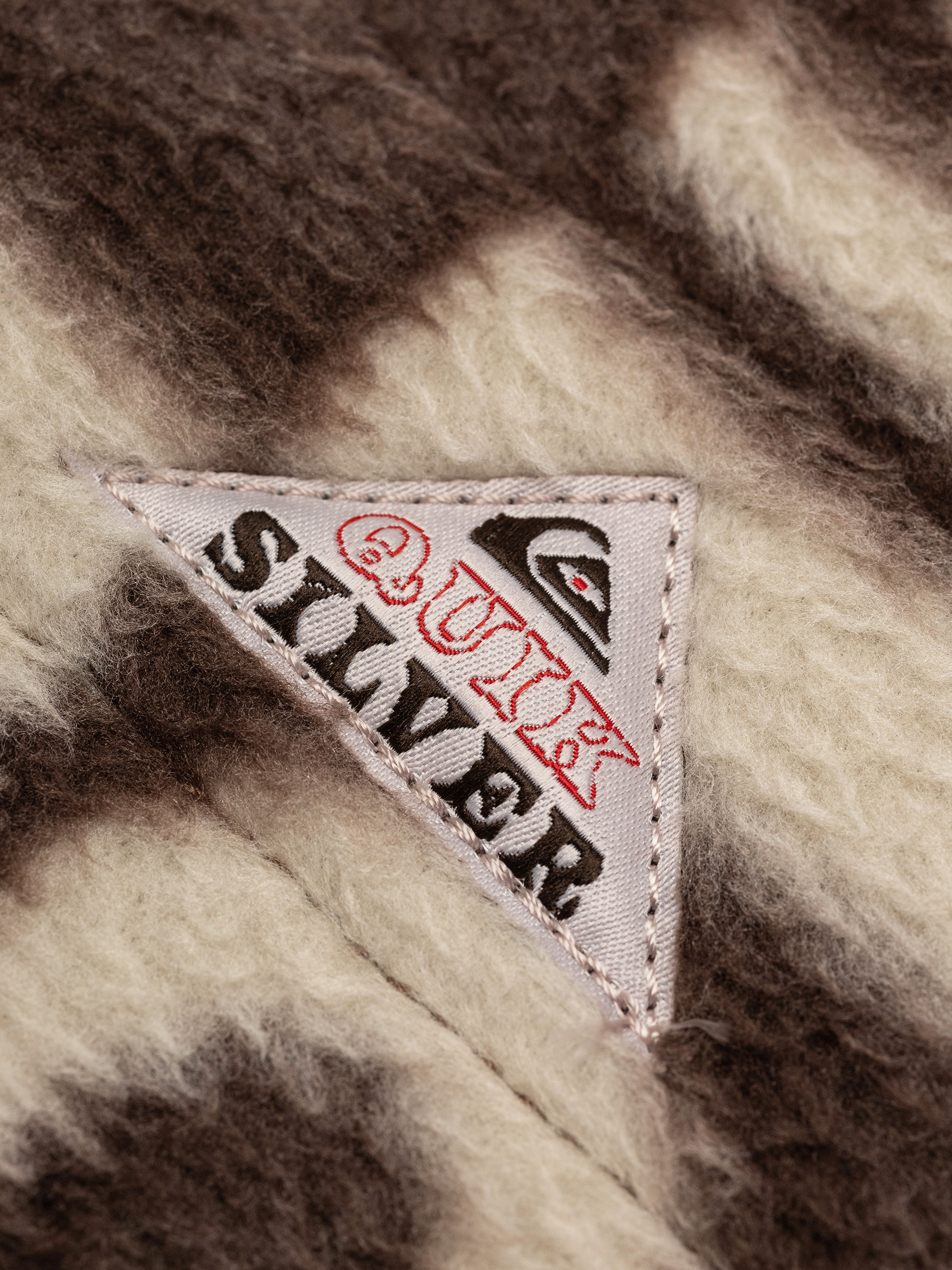 Kabelka Quiksilver The Winter Pouch Aop Wmn (chocolate brown mini checker)