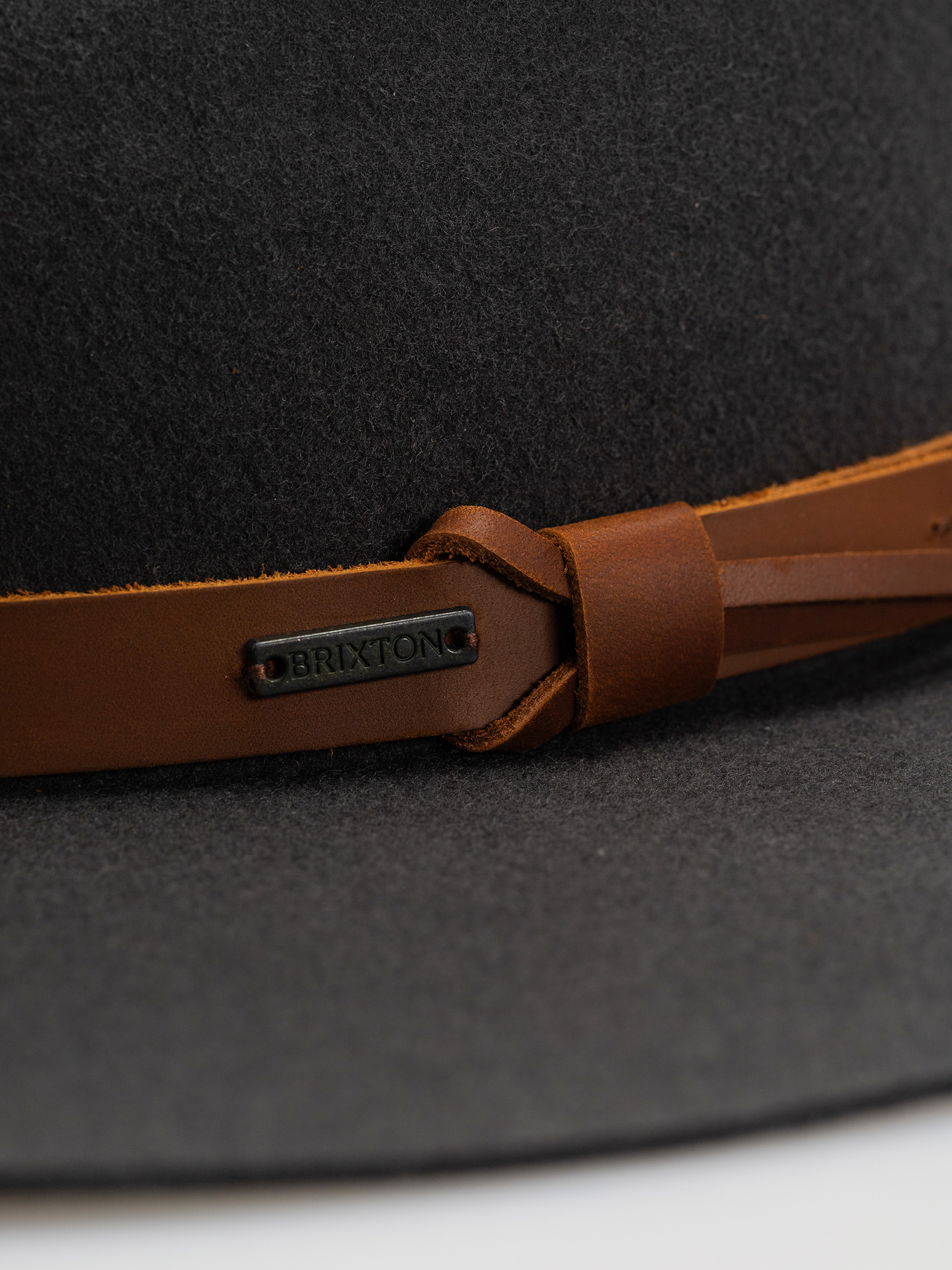 Klobouk Brixton Hawkins Wthr Guard Cowboy Hat (asphalt/brown)