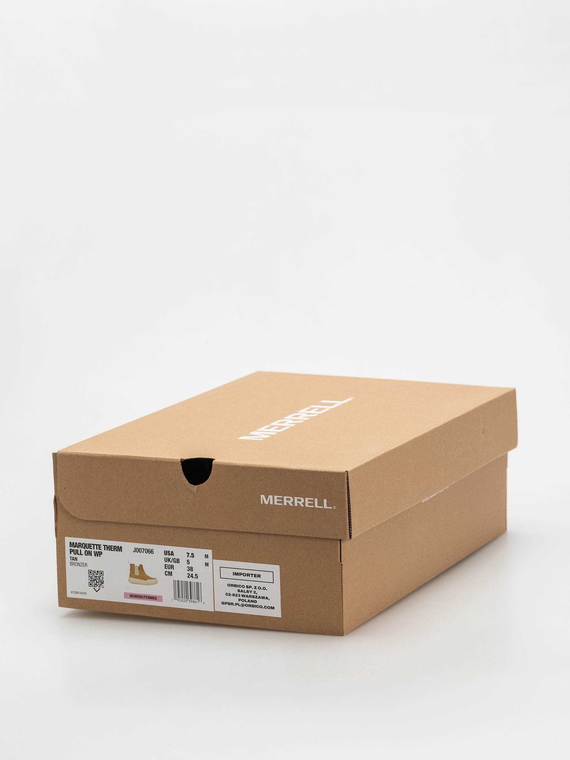 Boty Merrell Marquette Thermo Pull On Wp Wmn (tan)