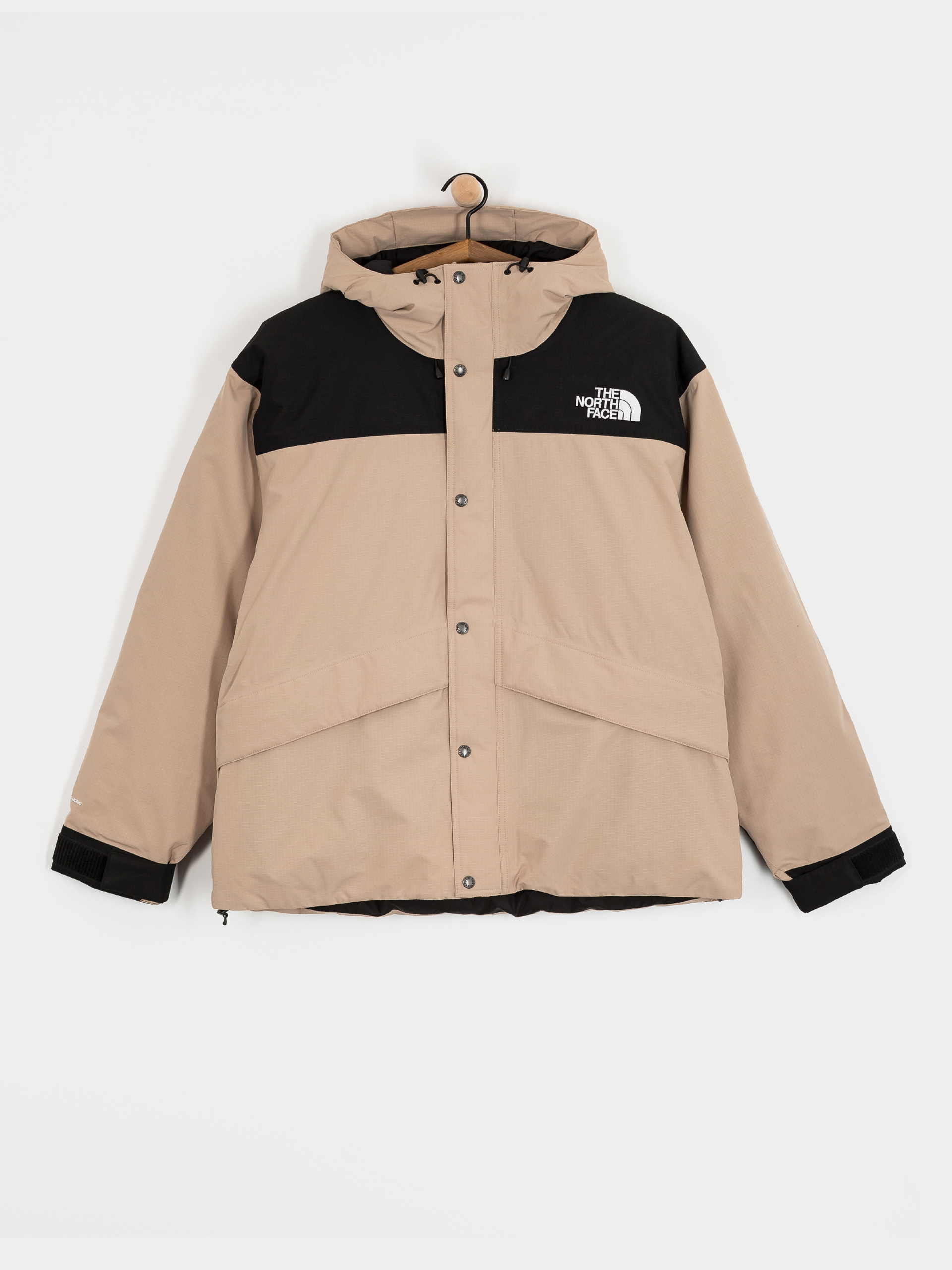 Bunda The North Face Mountain Down (mushroom grey/tnf black)