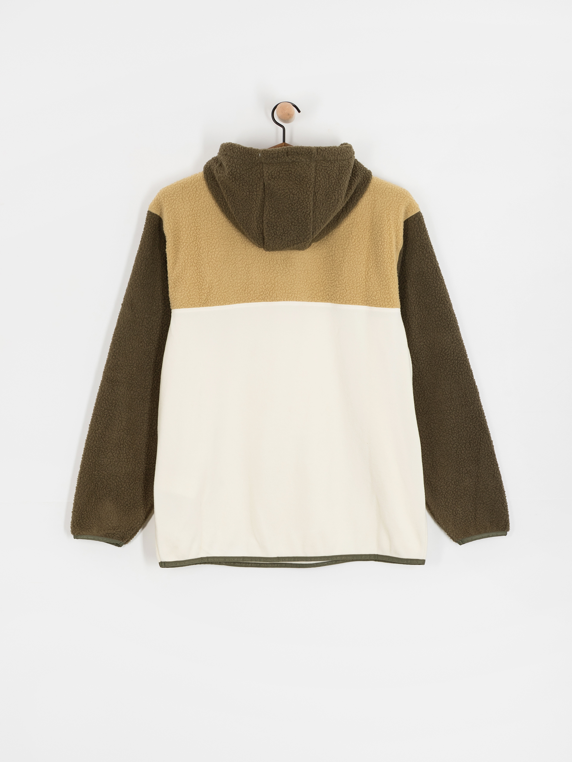 Pánský Fleecová mikina Quiksilver Ocean View Mix Up Hoody (grape leaf)