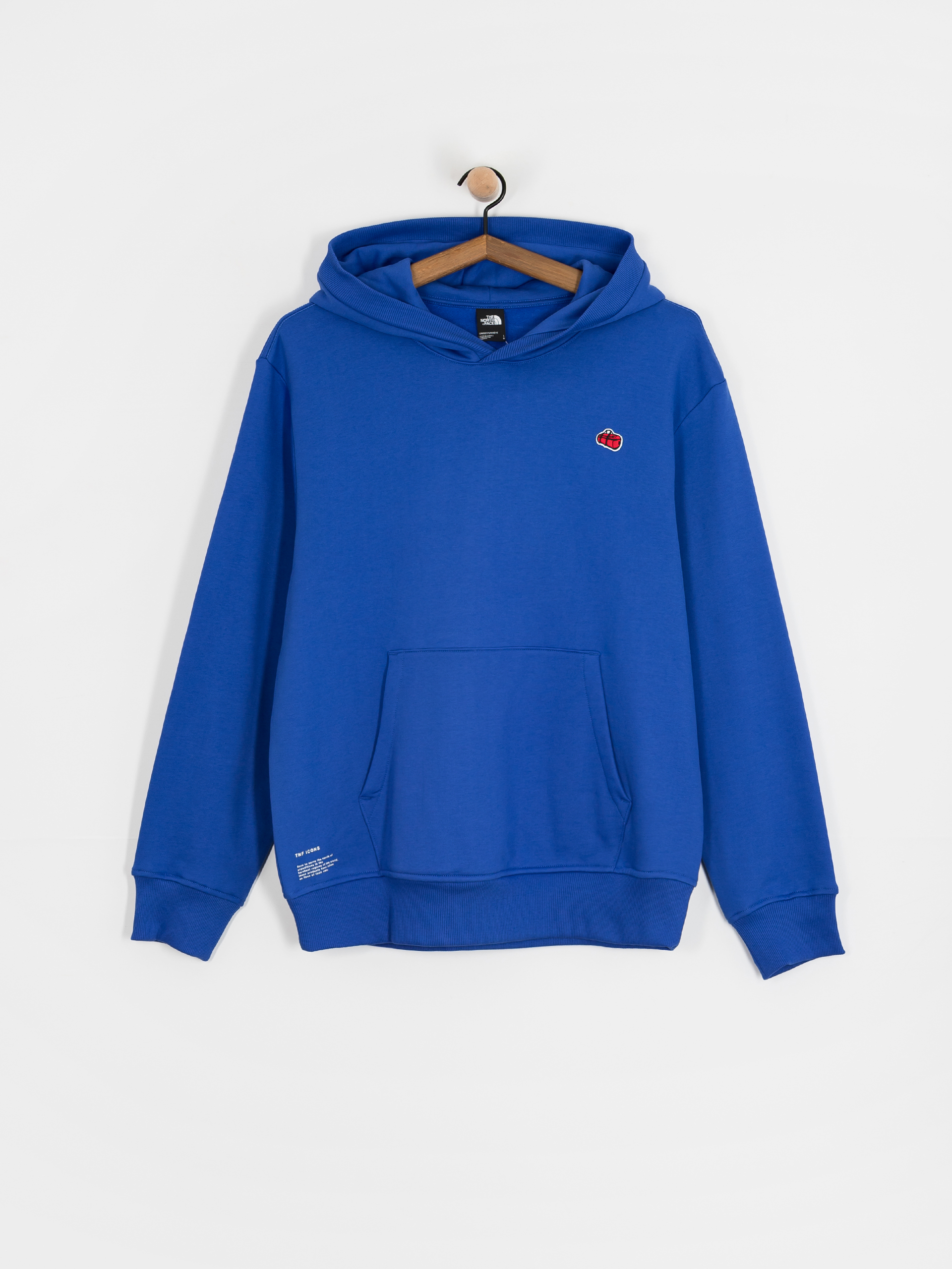 Mikina s kapucí The North Face Icon Relaxed HD (tnf blue)