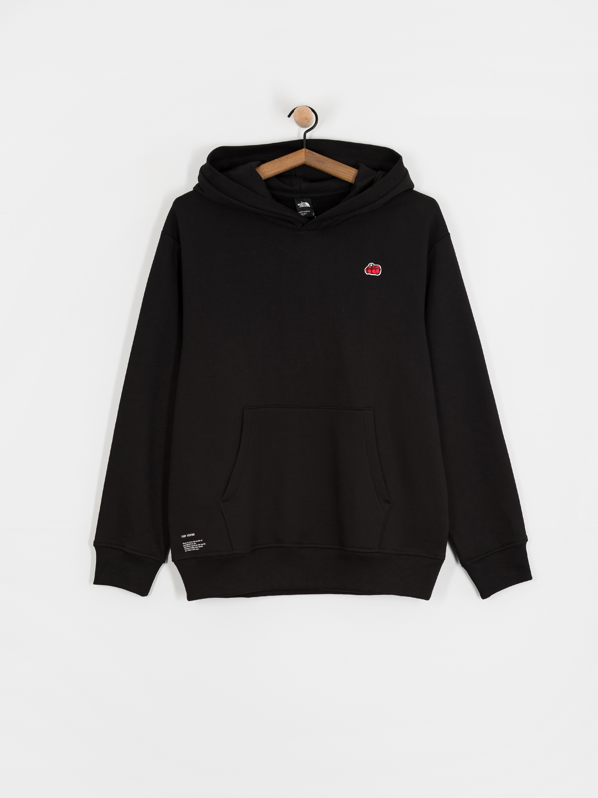 Mikina s kapucí The North Face Icon Relaxed HD (tnf black)