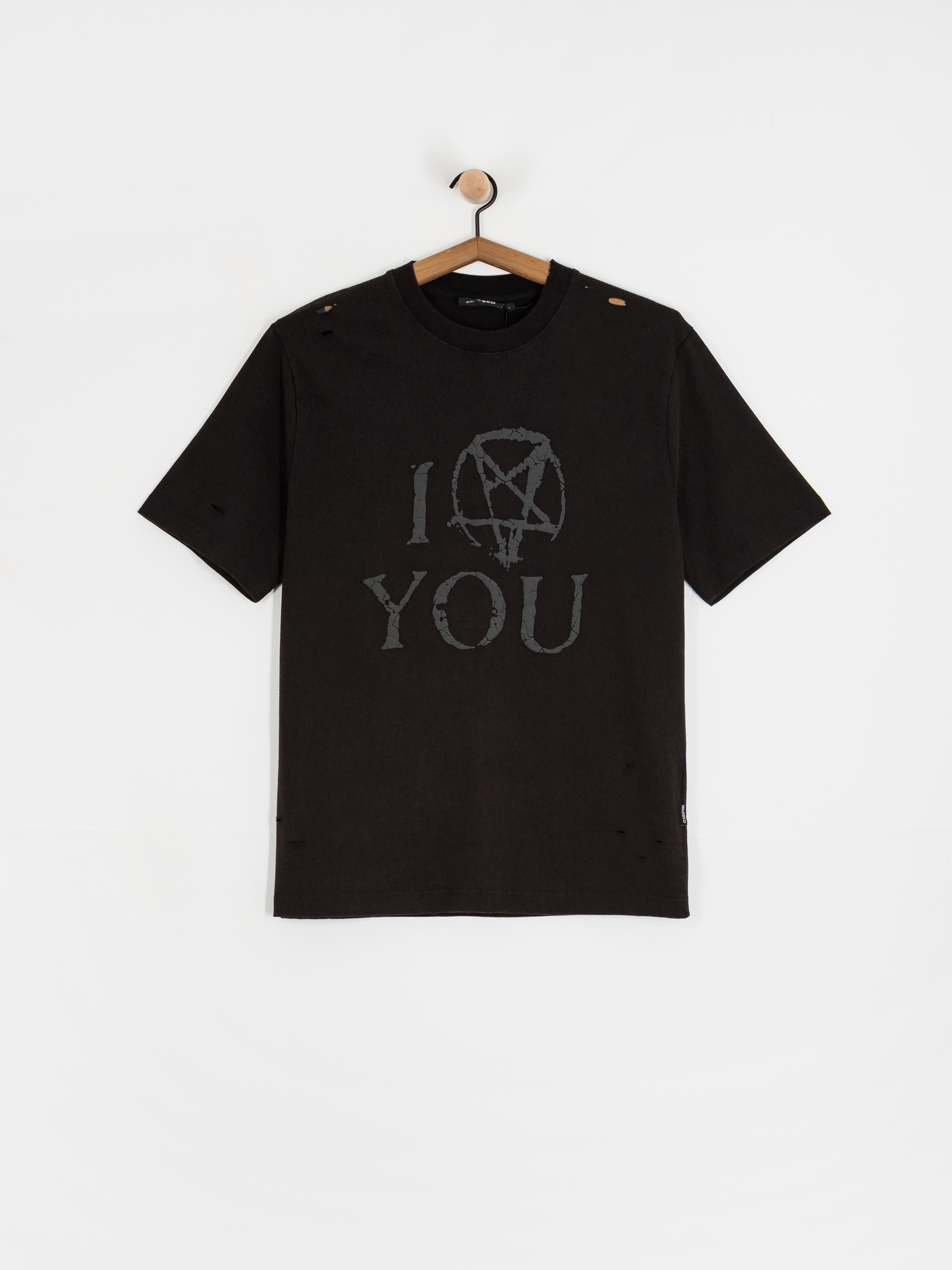 Tričko Wasted Paris Curse (faded black)