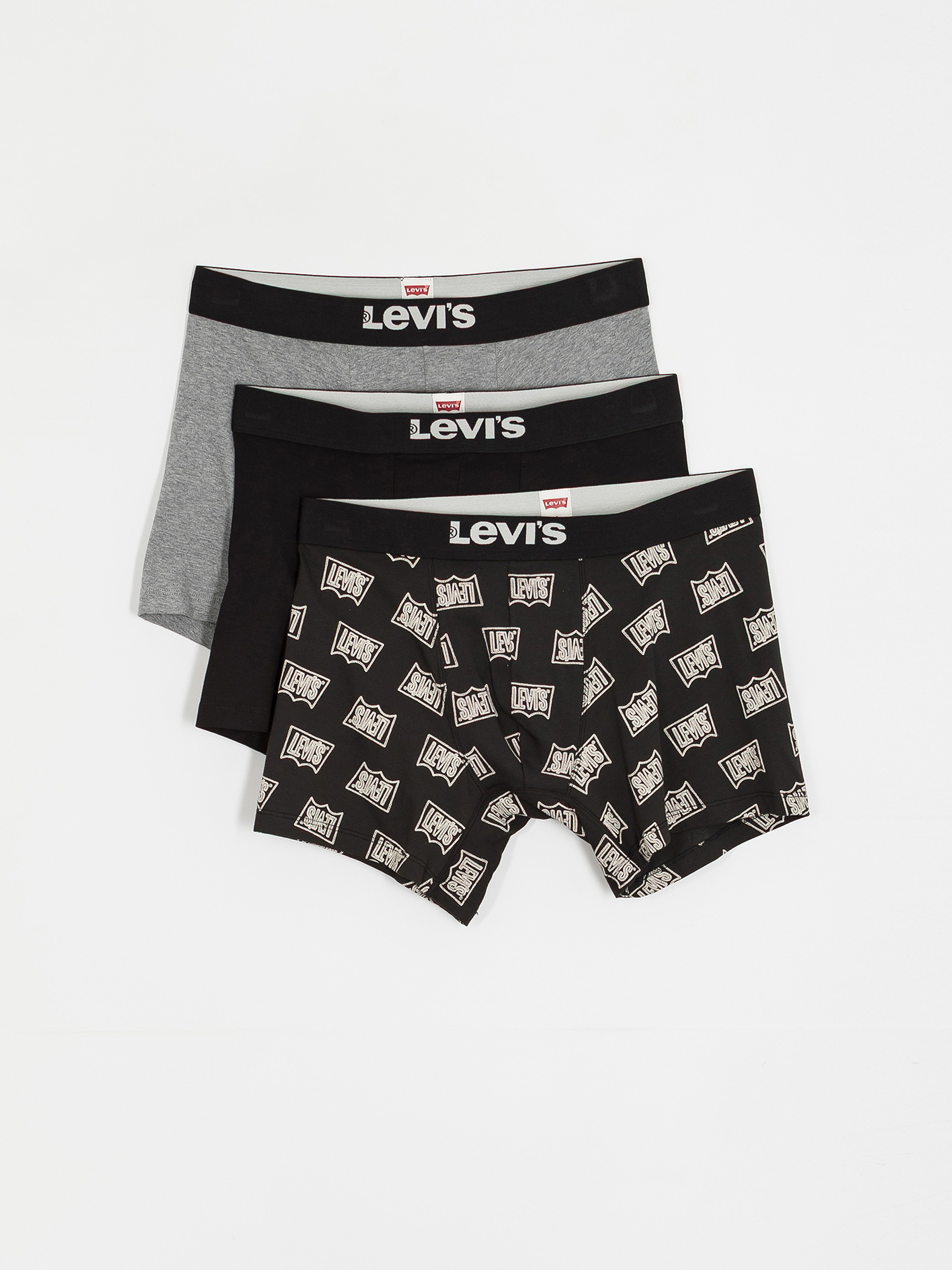 Spodní prádlo Levi's® Gift Wstrn Bw Boxer (black/grey)