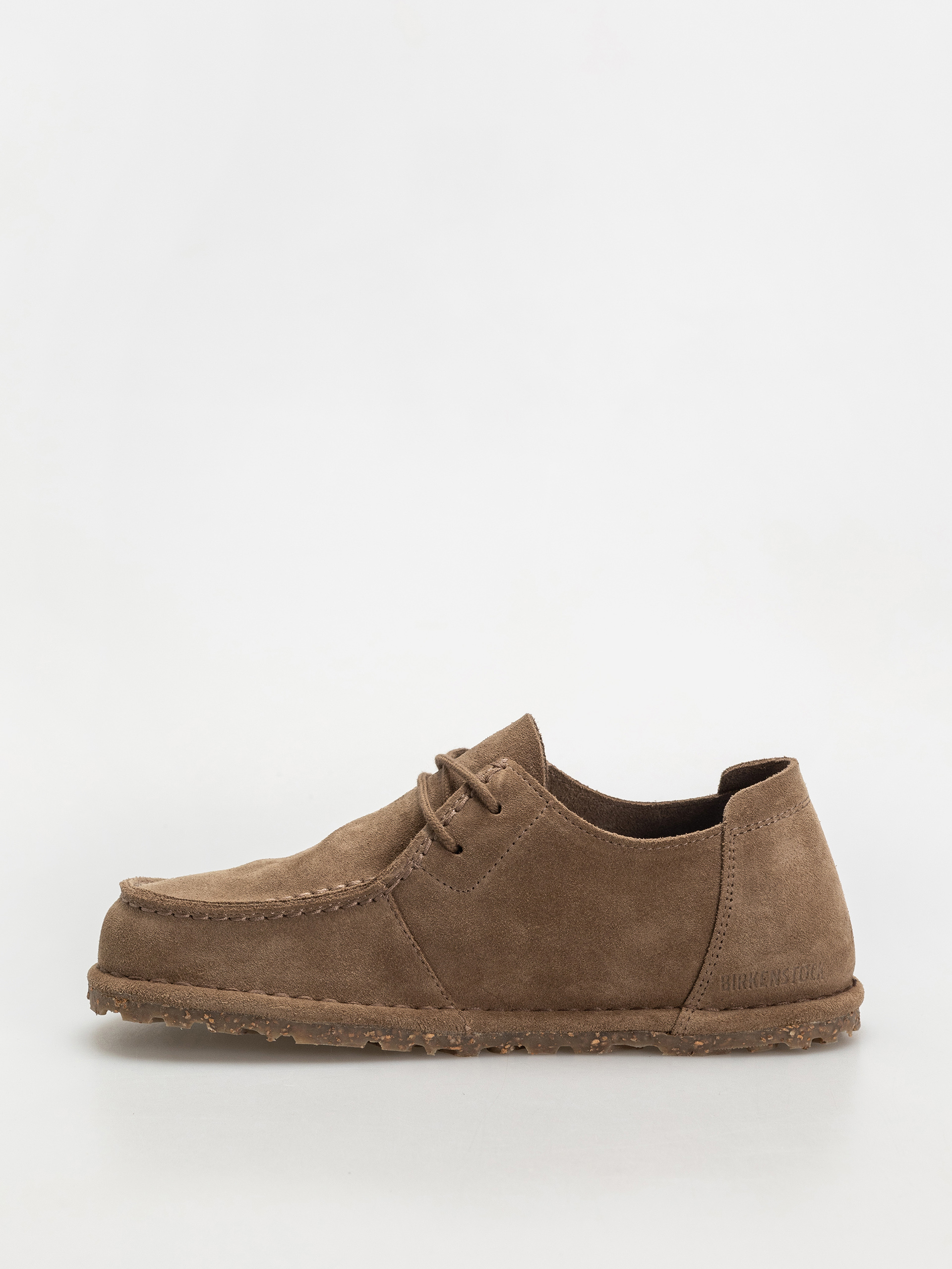 Plážovky Birkenstock Utti Lace Suede Leather Narrow Wmn (gray taupe)