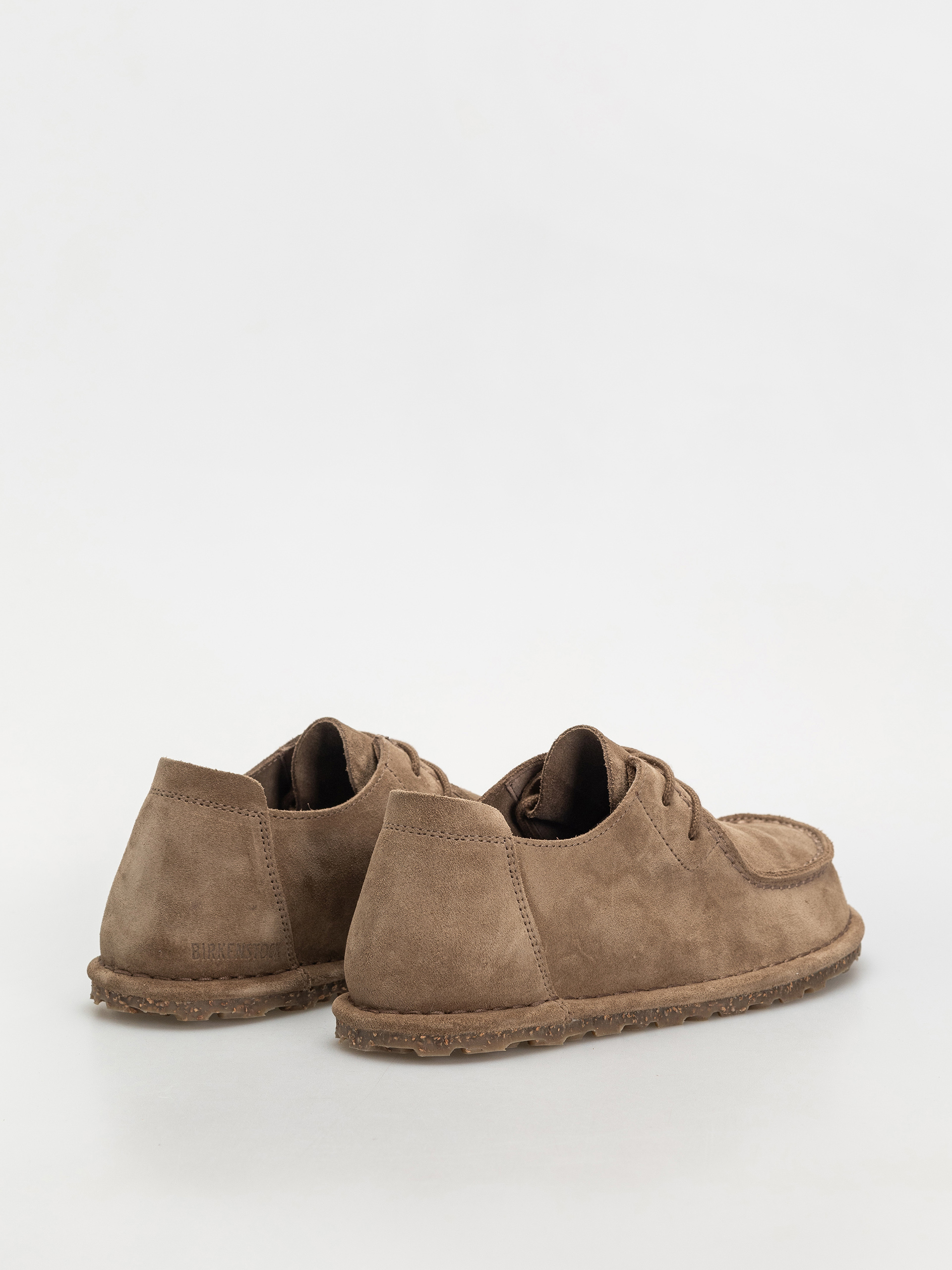 Plážovky Birkenstock Utti Lace Suede Leather Narrow Wmn (gray taupe)