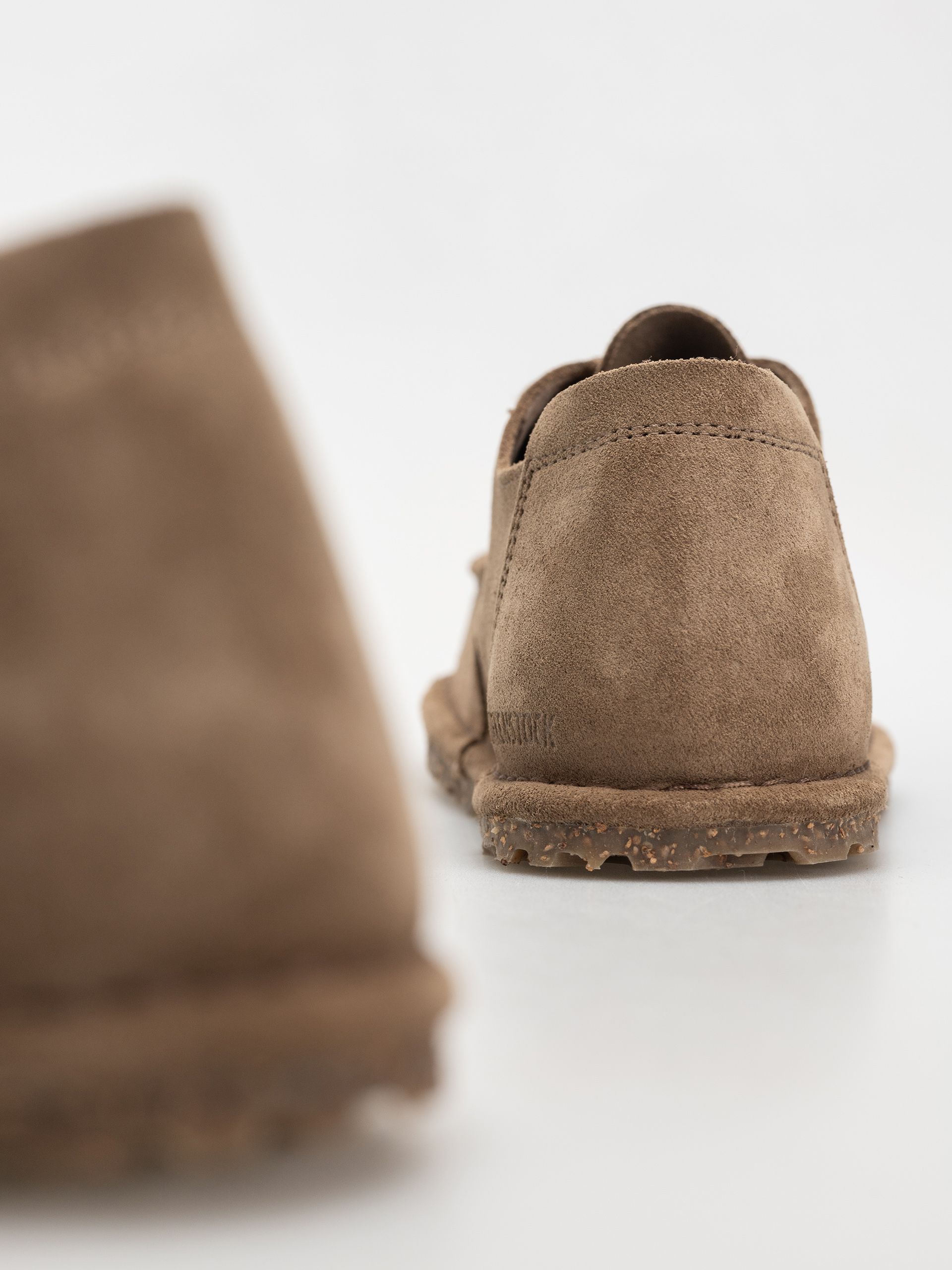 Plážovky Birkenstock Utti Lace Suede Leather Narrow Wmn (gray taupe)