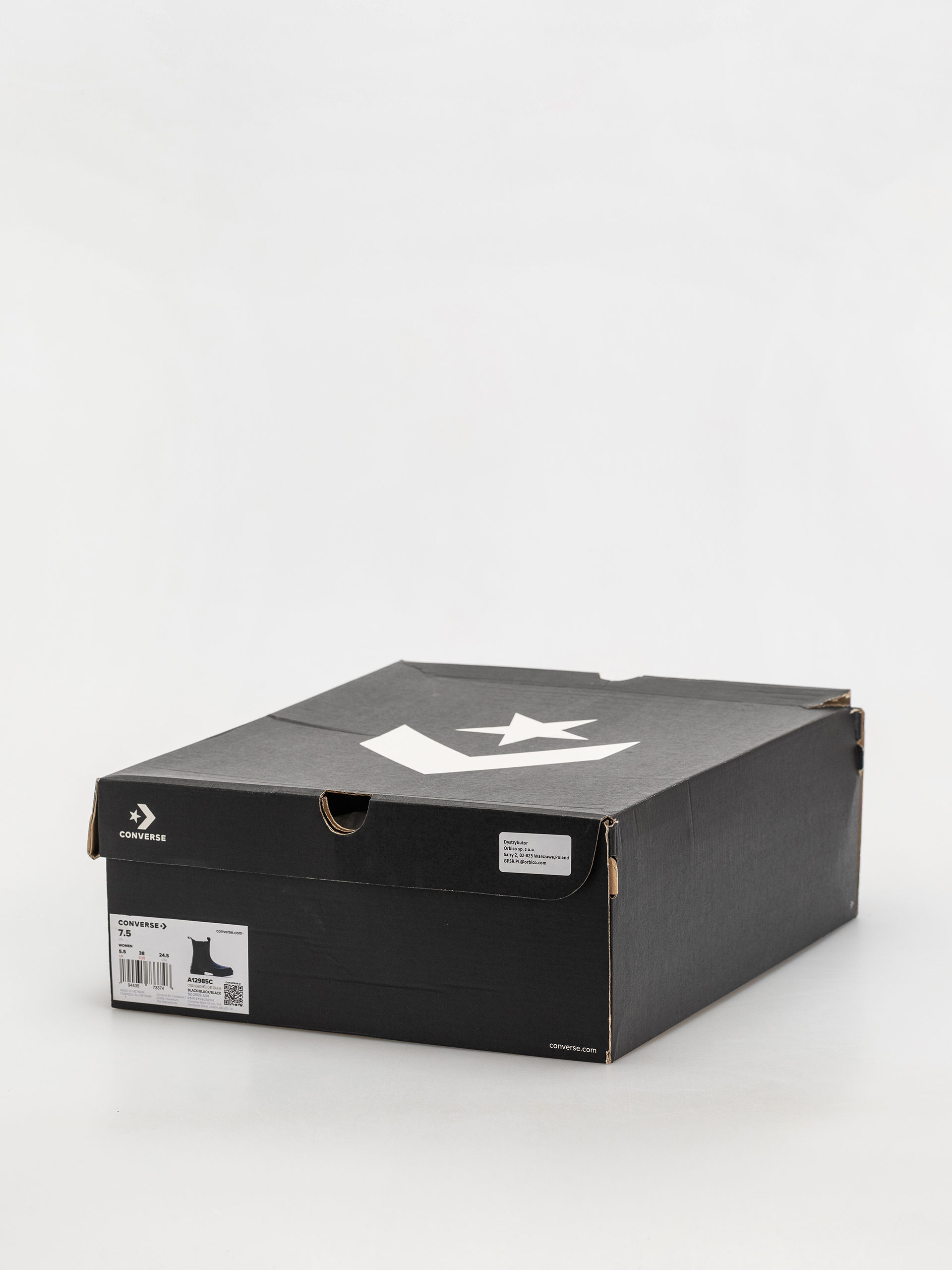 Boty Converse Chuck Taylor All Star Lugged Heel Chelsea Wmn (black)