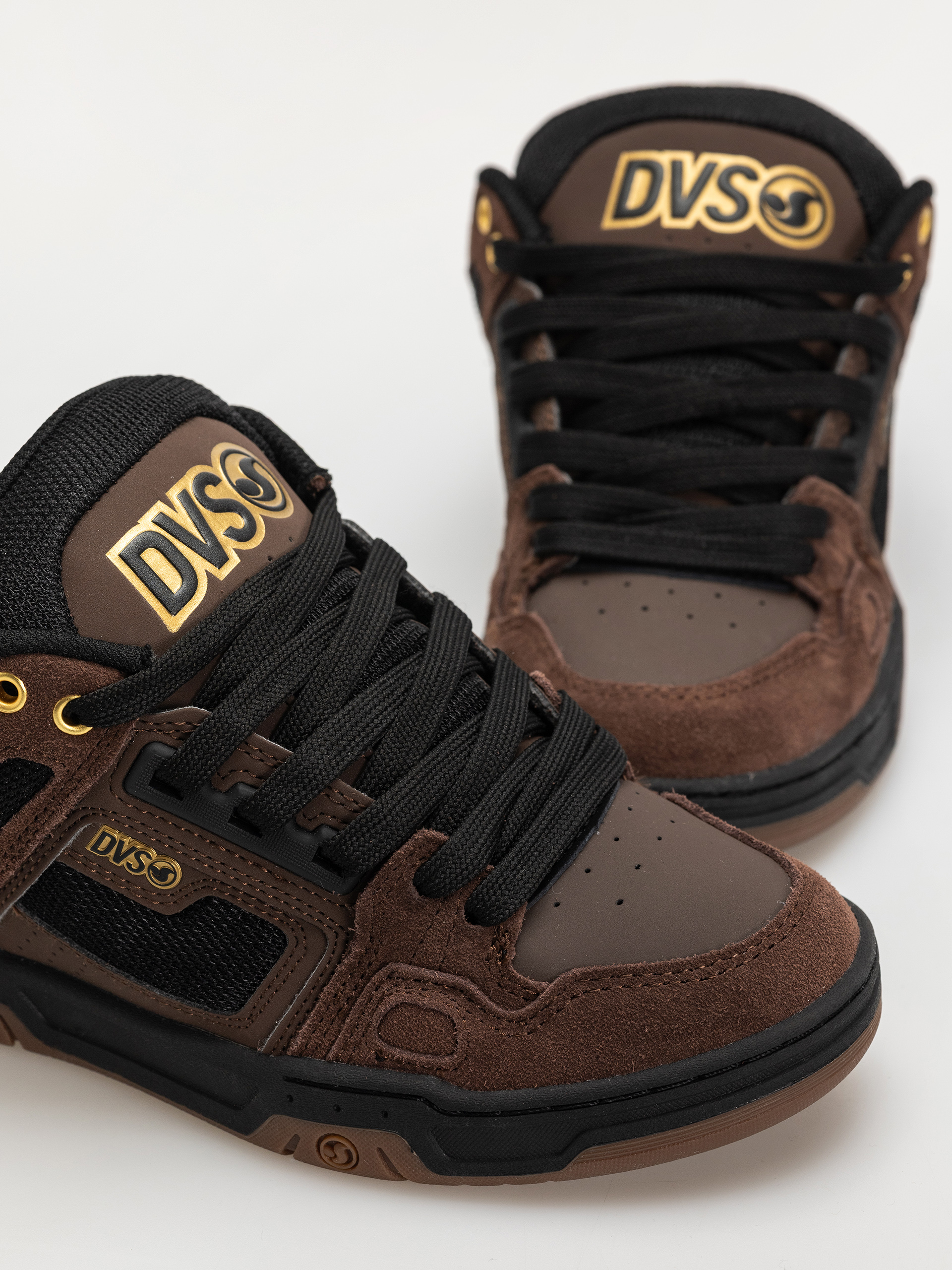 Boty DVS Comanche (brown/blk/gold)