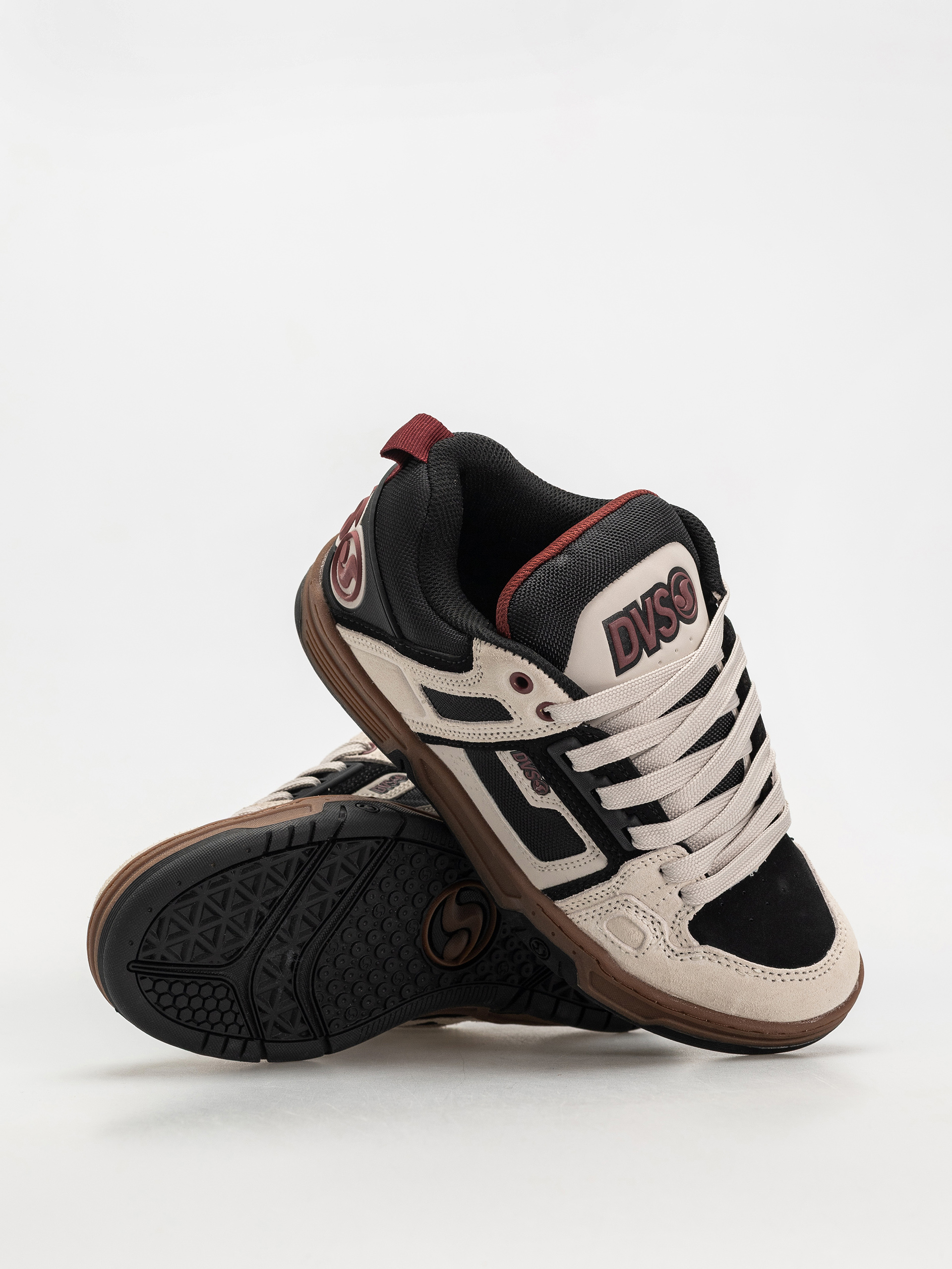 Boty DVS Comanche (slv/gry/blk/ruby wine)