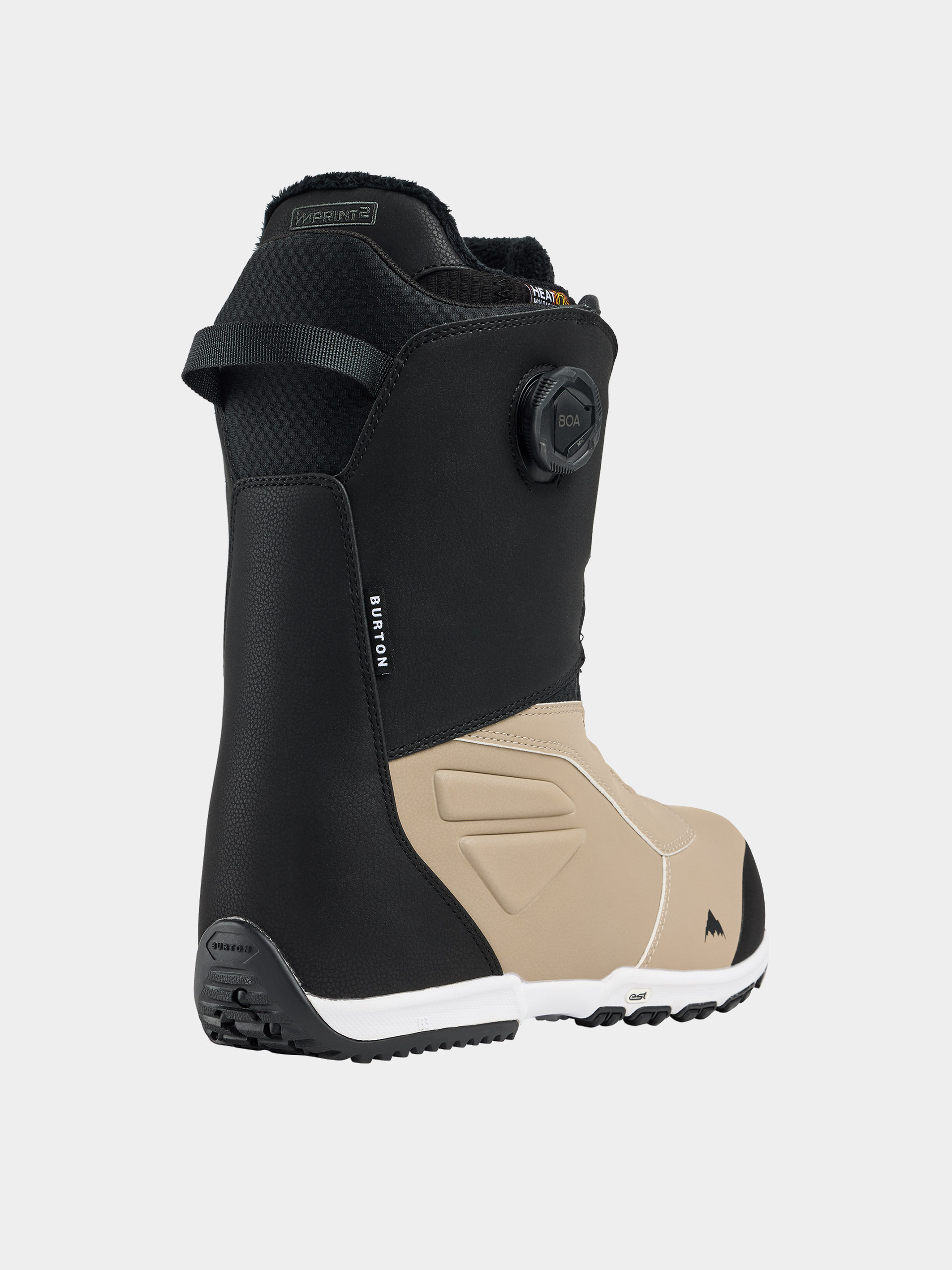 Pánské Boty na snowboard Burton Ruler Boa (black/summit taupe)