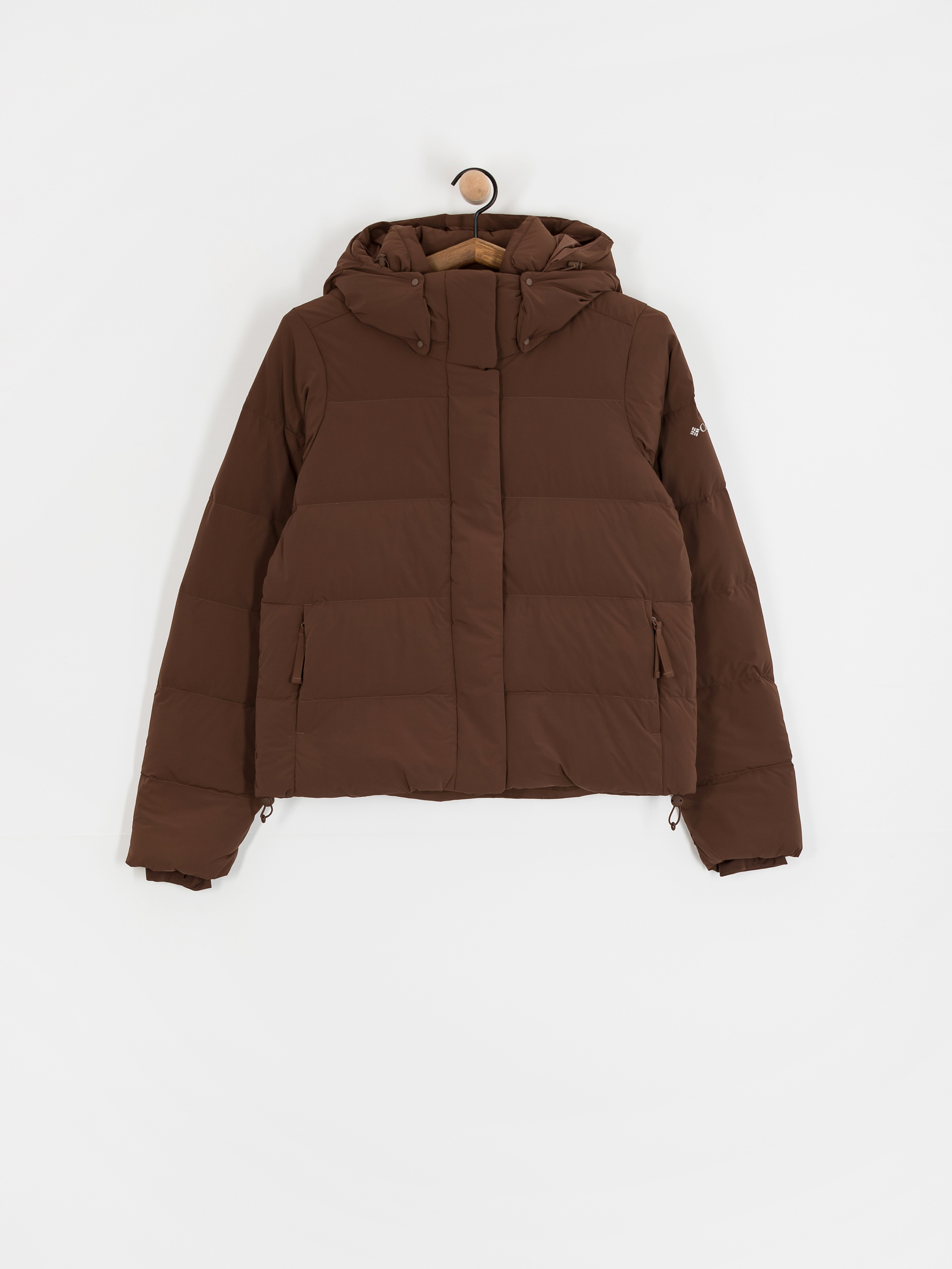 Bunda Columbia Amaze Puff Hooded Wmn (tobacco)