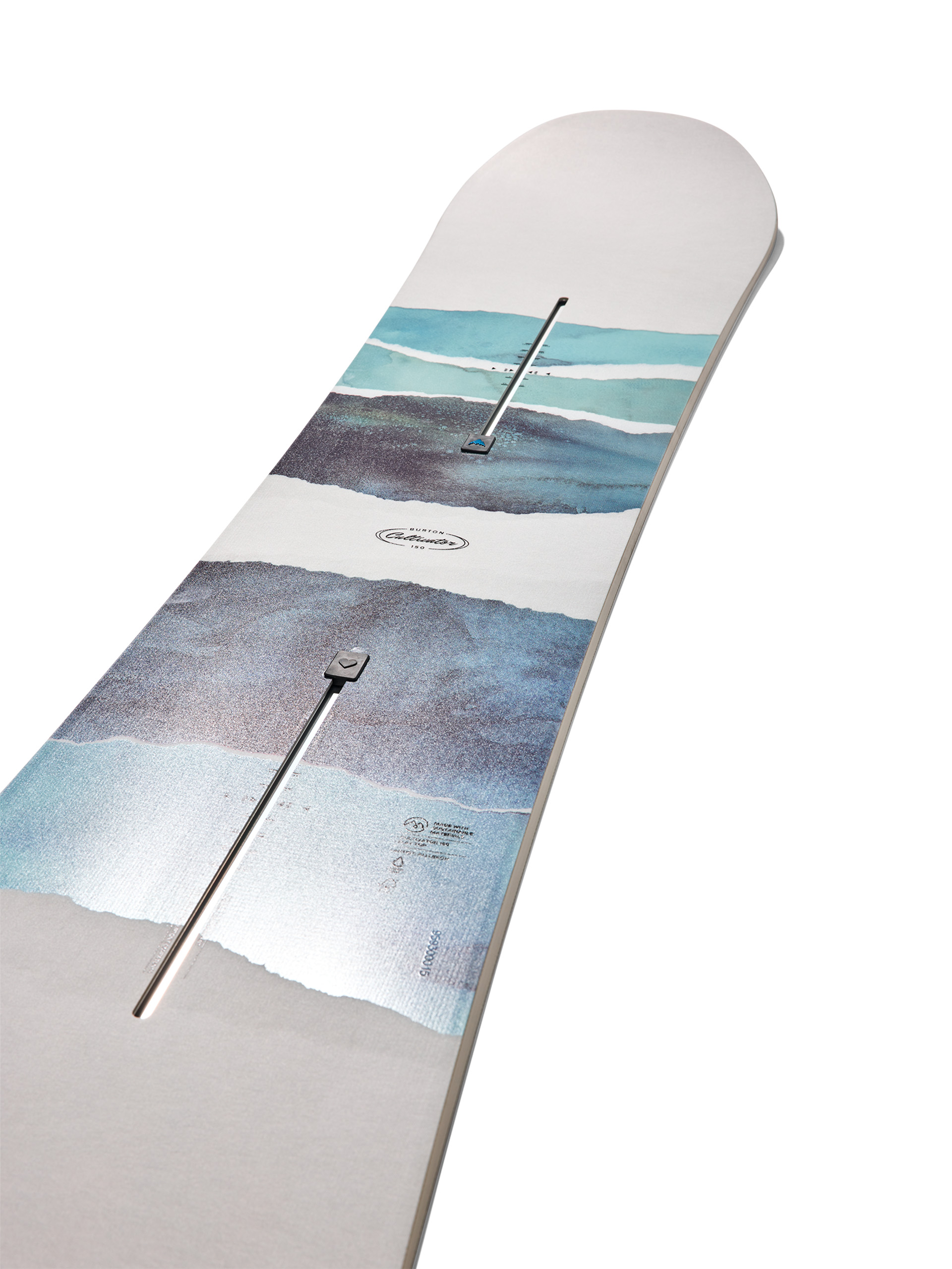 Snowboard Burton Cultivator (watercolor)