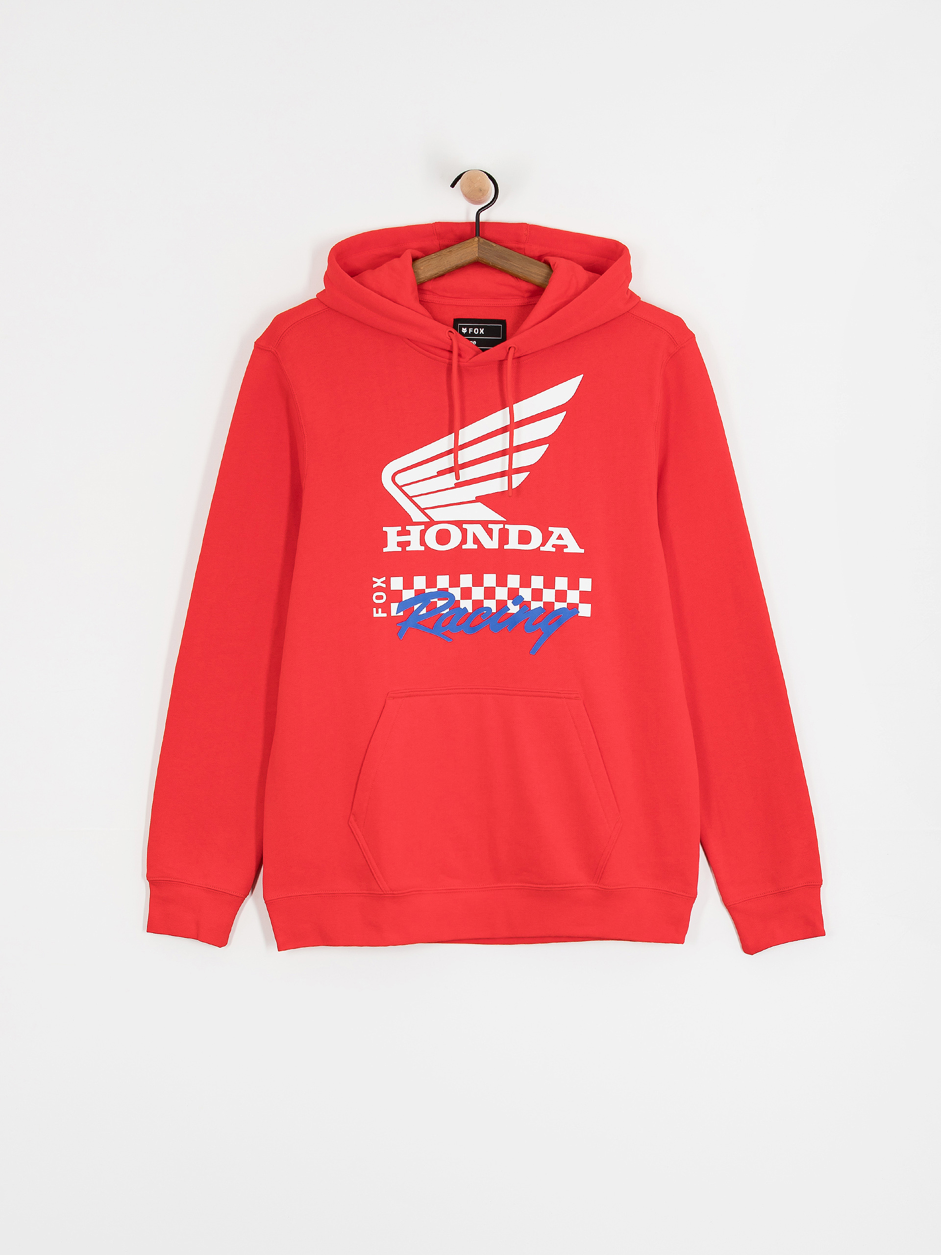 Mikina s kapucí Fox Honda HD (red)