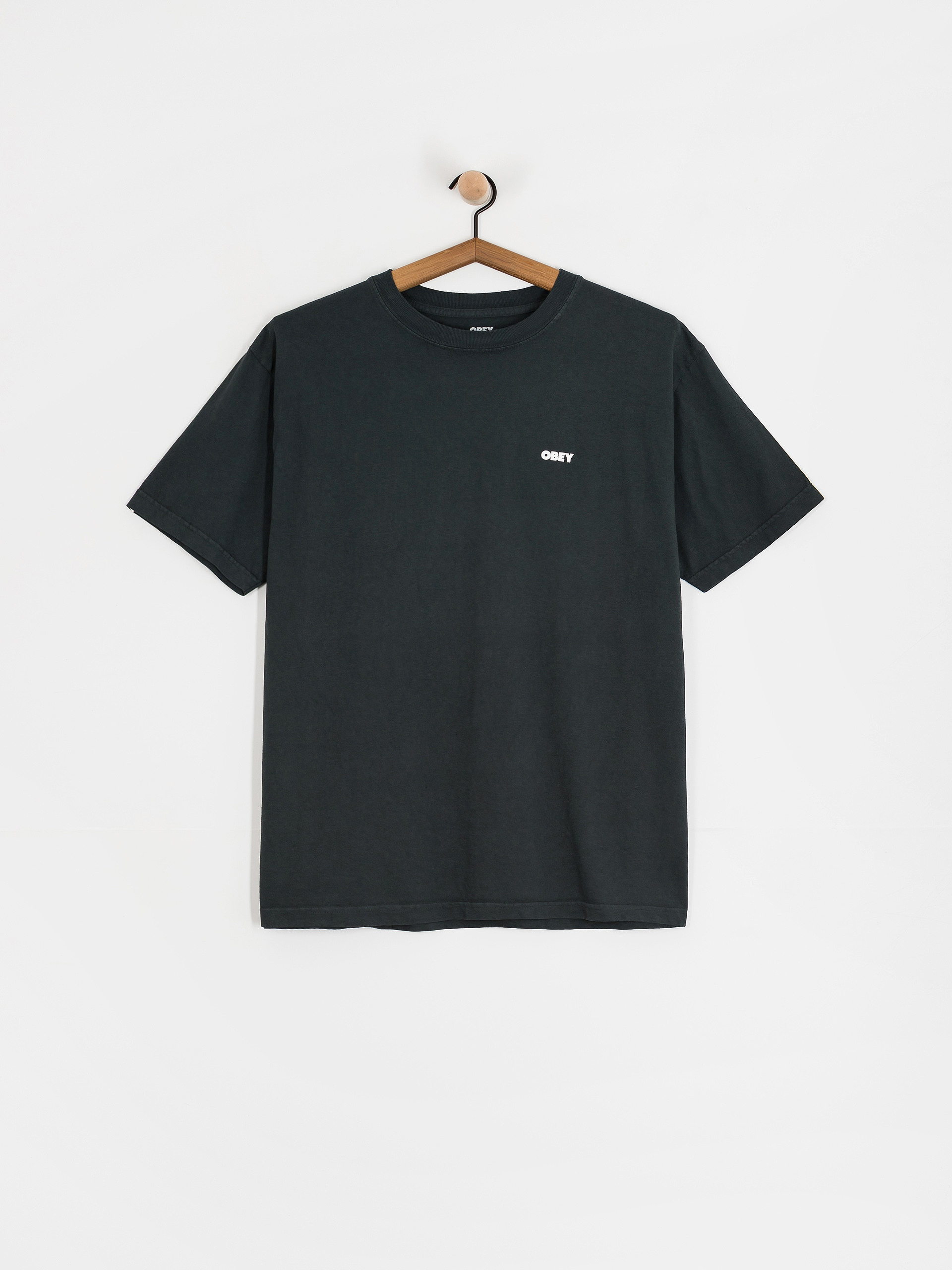Tričko OBEY Obey Bold Star (pigment true vintage black)
