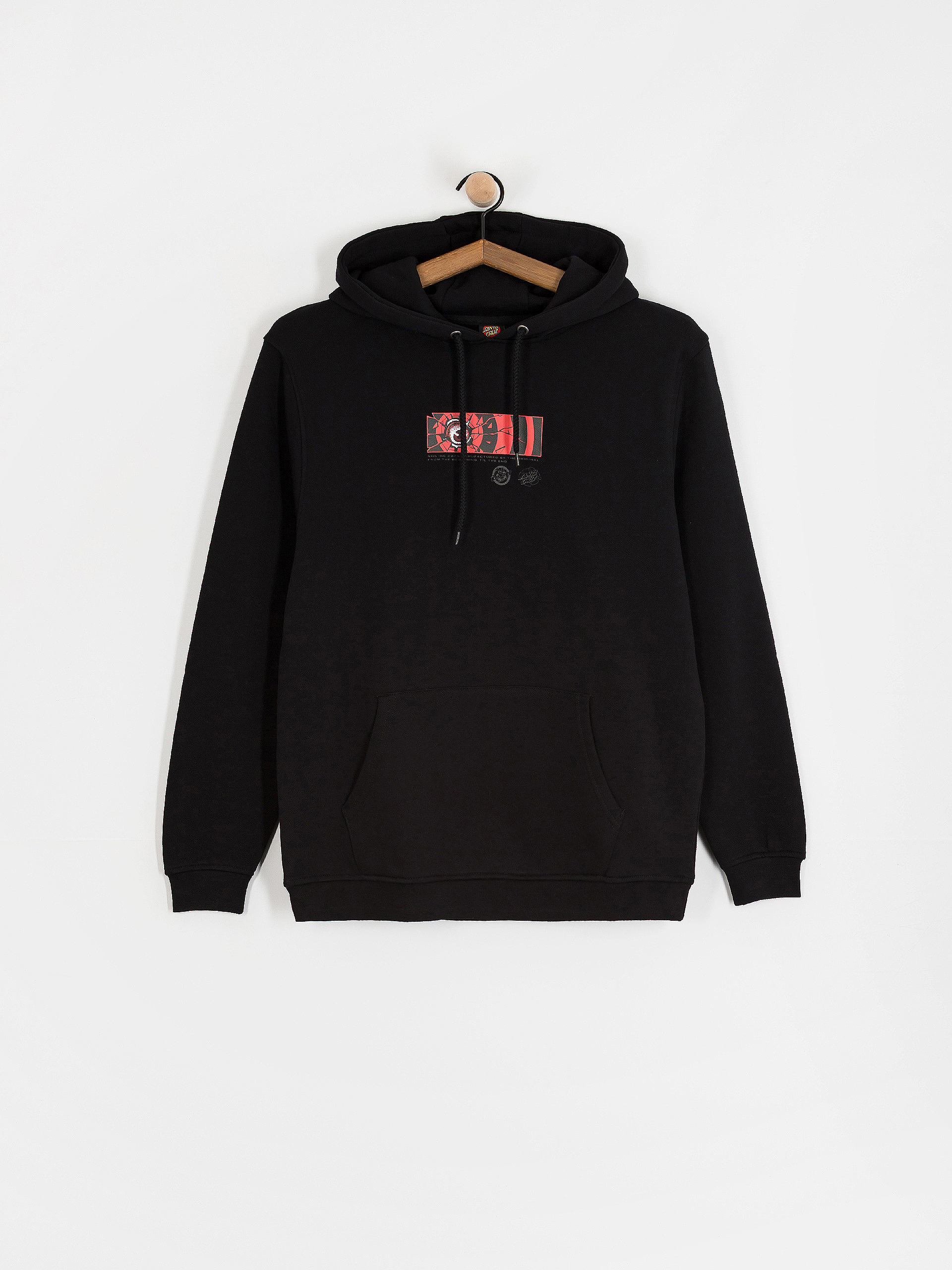 Mikina Santa Cruz Roskopp Dissect Strip (black)