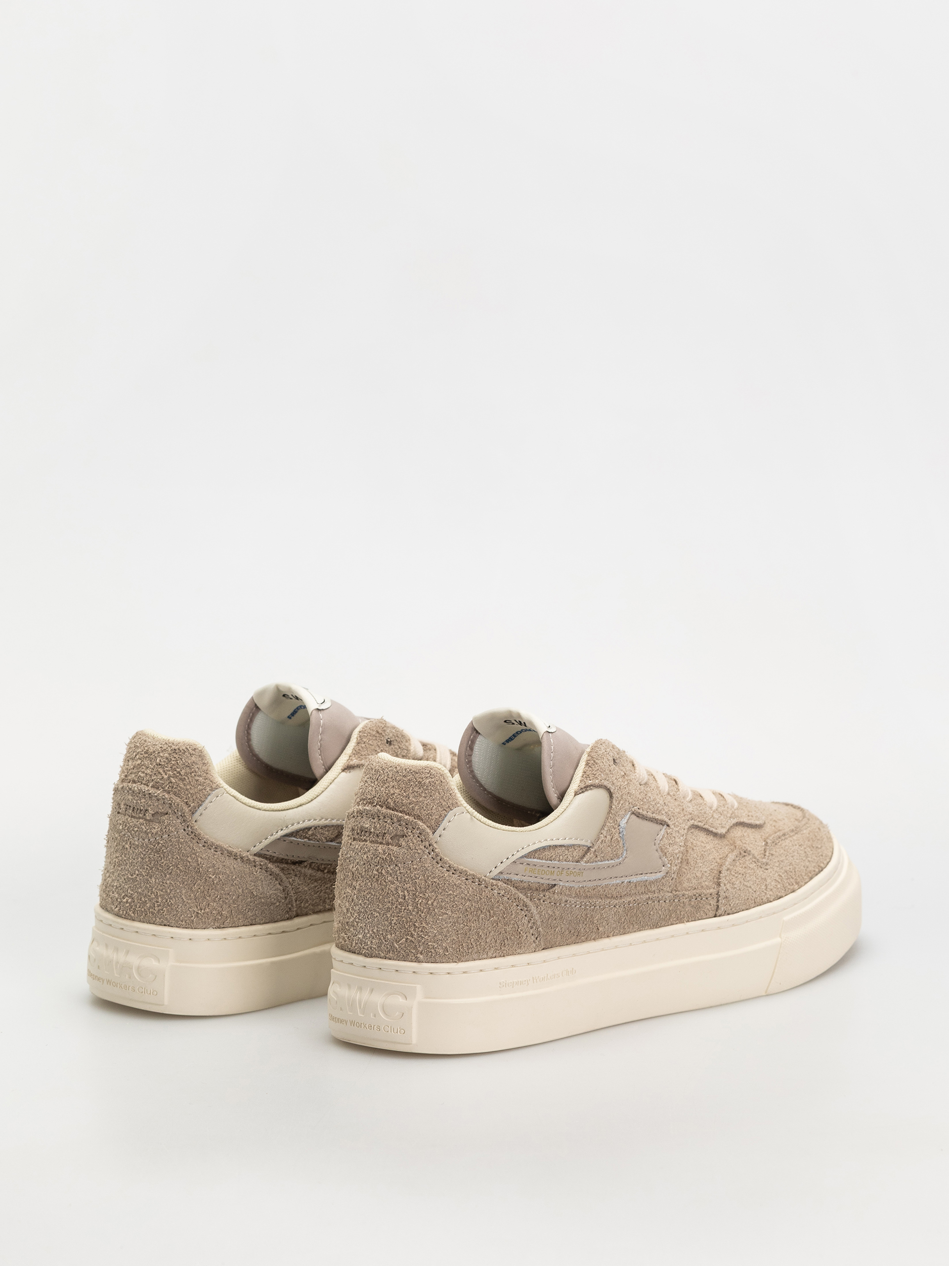 Boty Stepney Workers Club Pearl S-Strike (raw suede taupe)