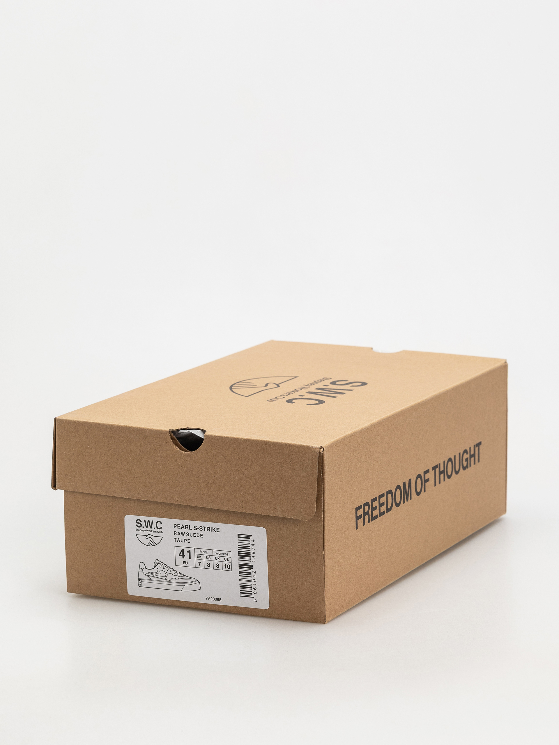 Boty Stepney Workers Club Pearl S-Strike (raw suede taupe)