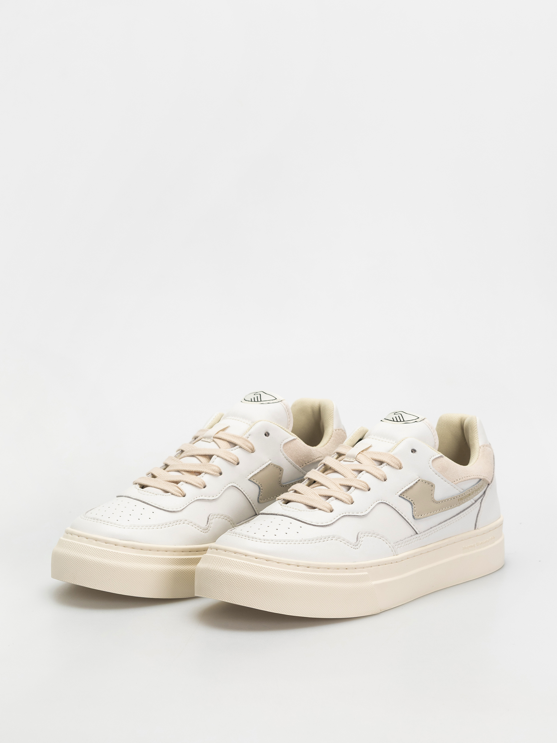 Boty Stepney Workers Club Pearl S-Strike (leather white putty)