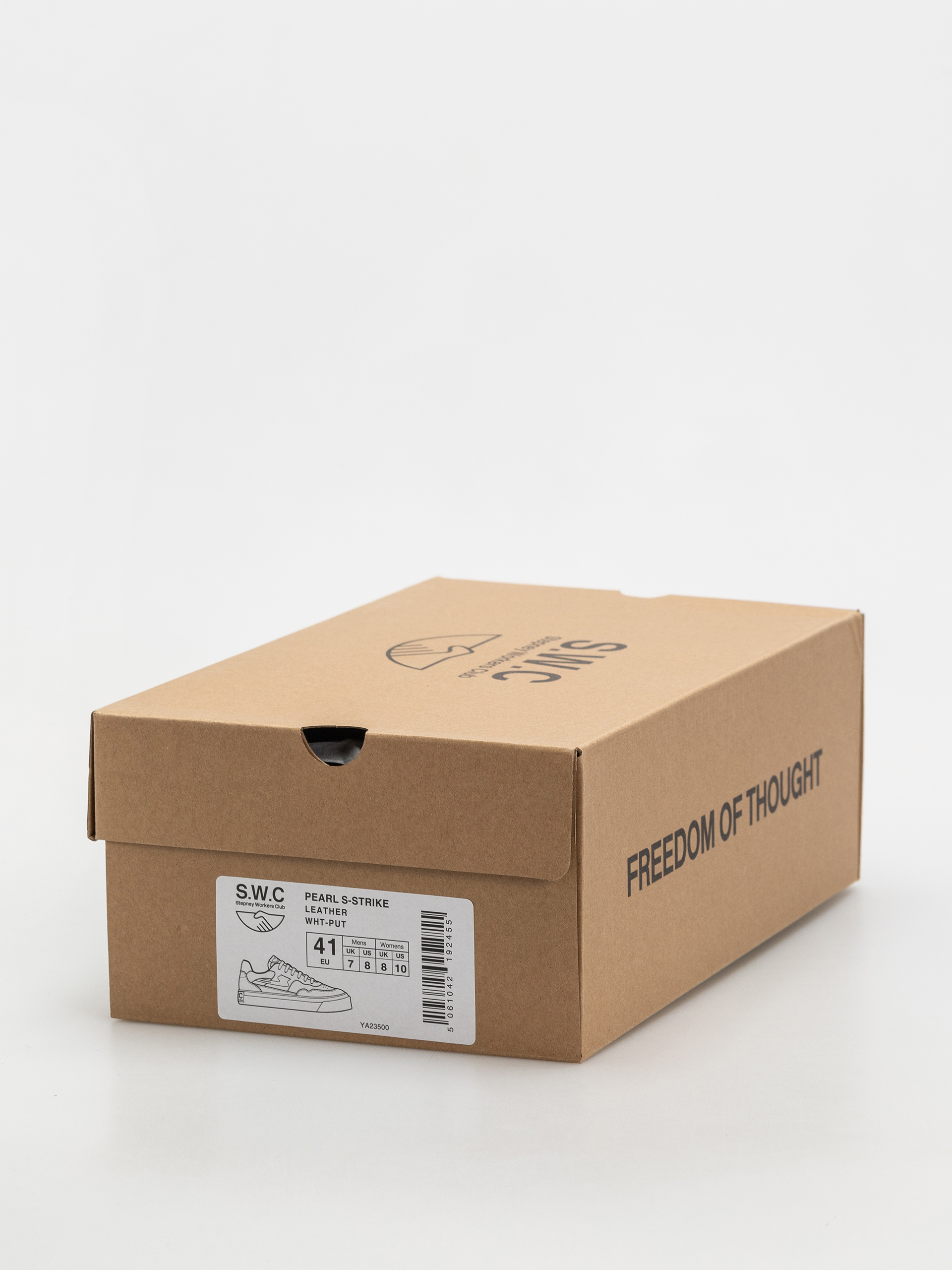 Boty Stepney Workers Club Pearl S-Strike (leather white putty)