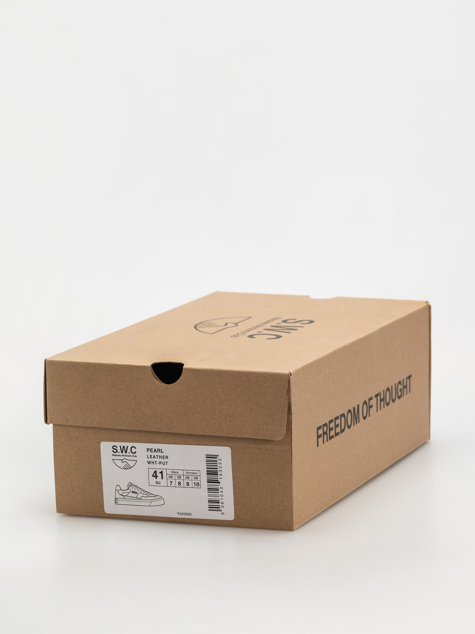 Boty Stepney Workers Club Pearl (leather white putty)