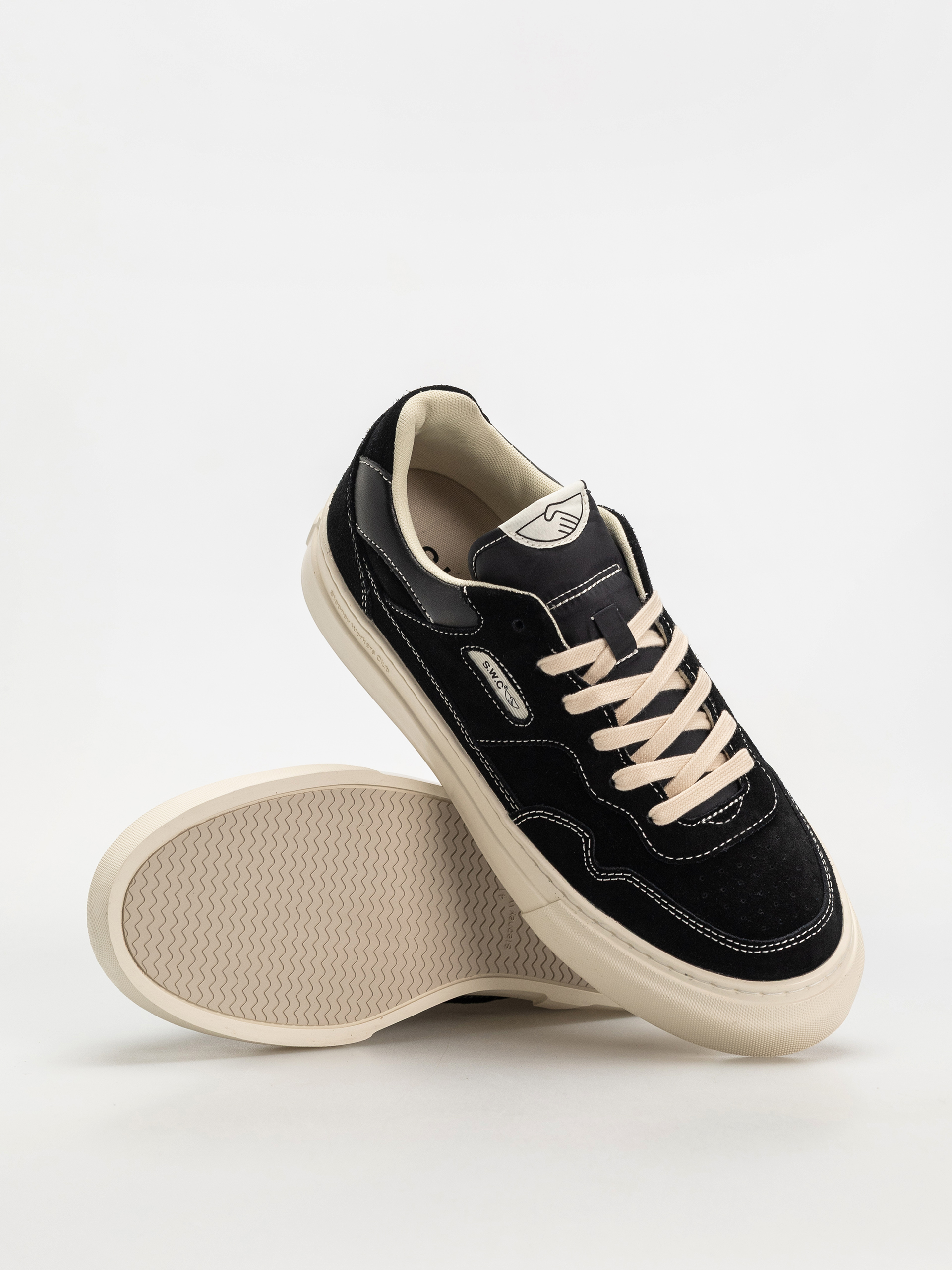 Boty Stepney Workers Club Pearl (suede black)