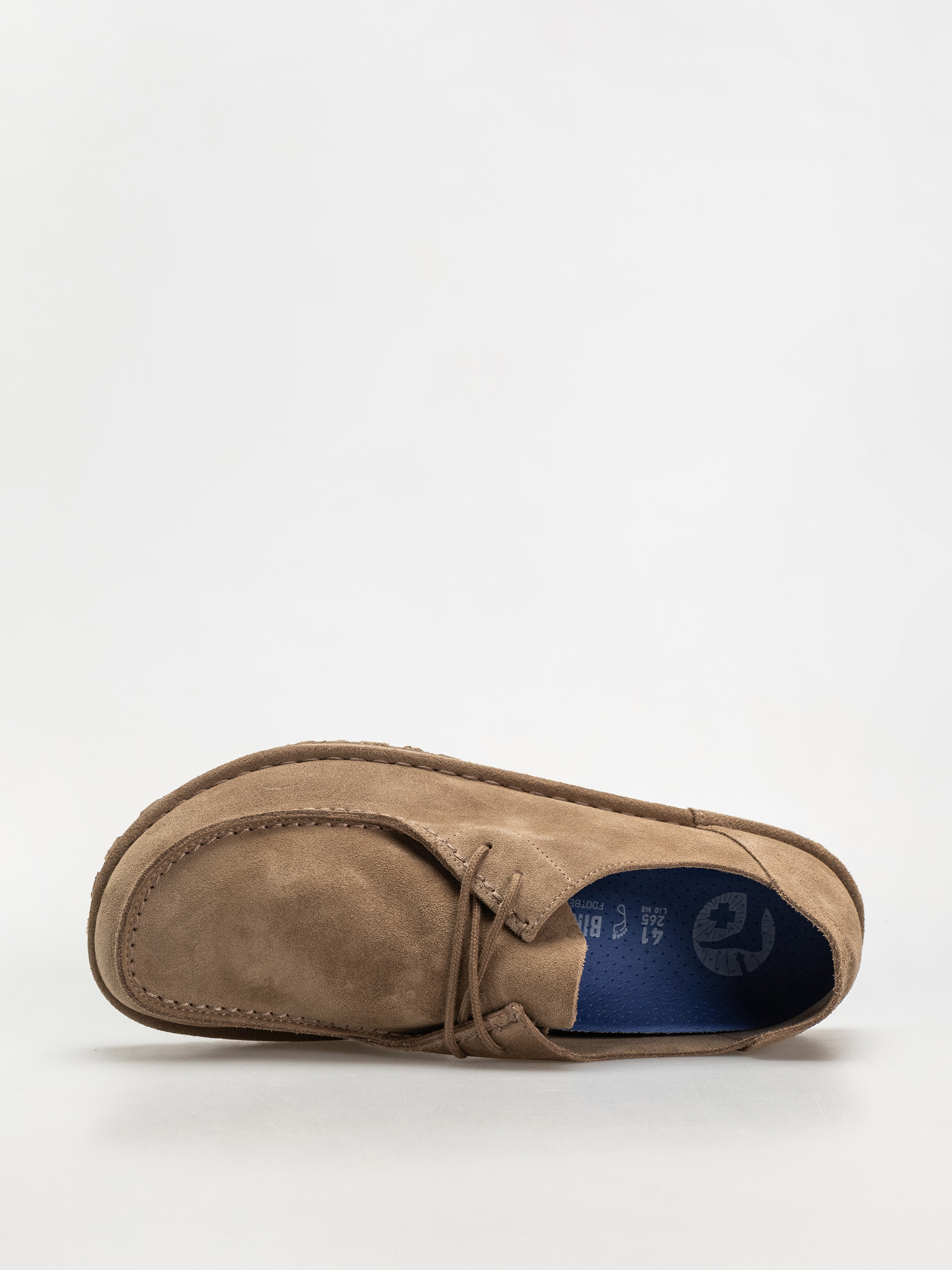 Plážovky Birkenstock Utti Lace Suede Leather Regular (gray taupe)