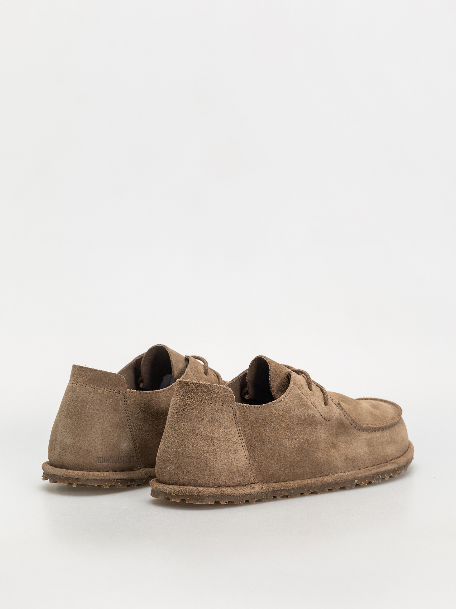 Plážovky Birkenstock Utti Lace Suede Leather Regular (gray taupe)