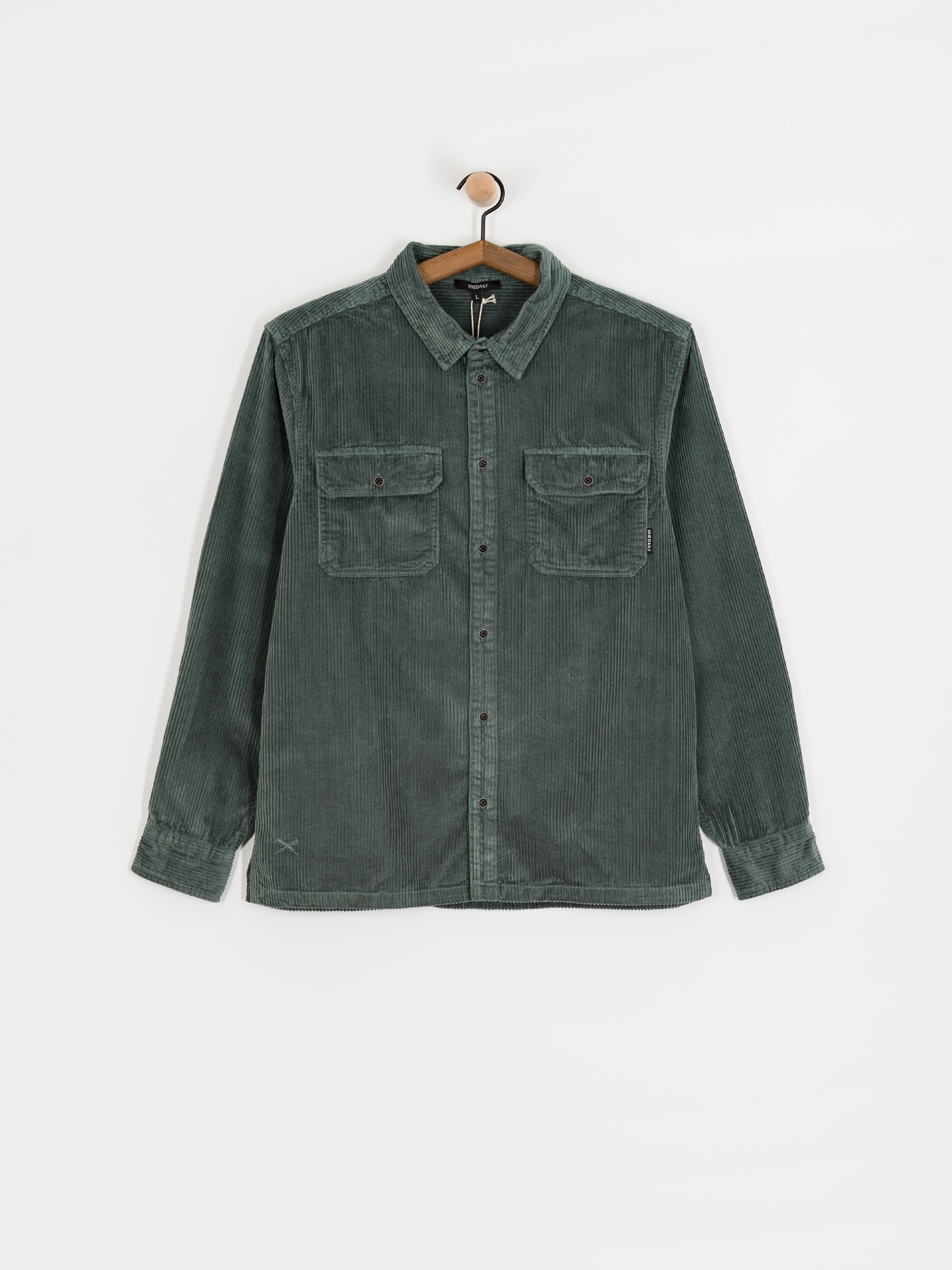 Košile Iriedaily Bubble Cord (cool jungle)