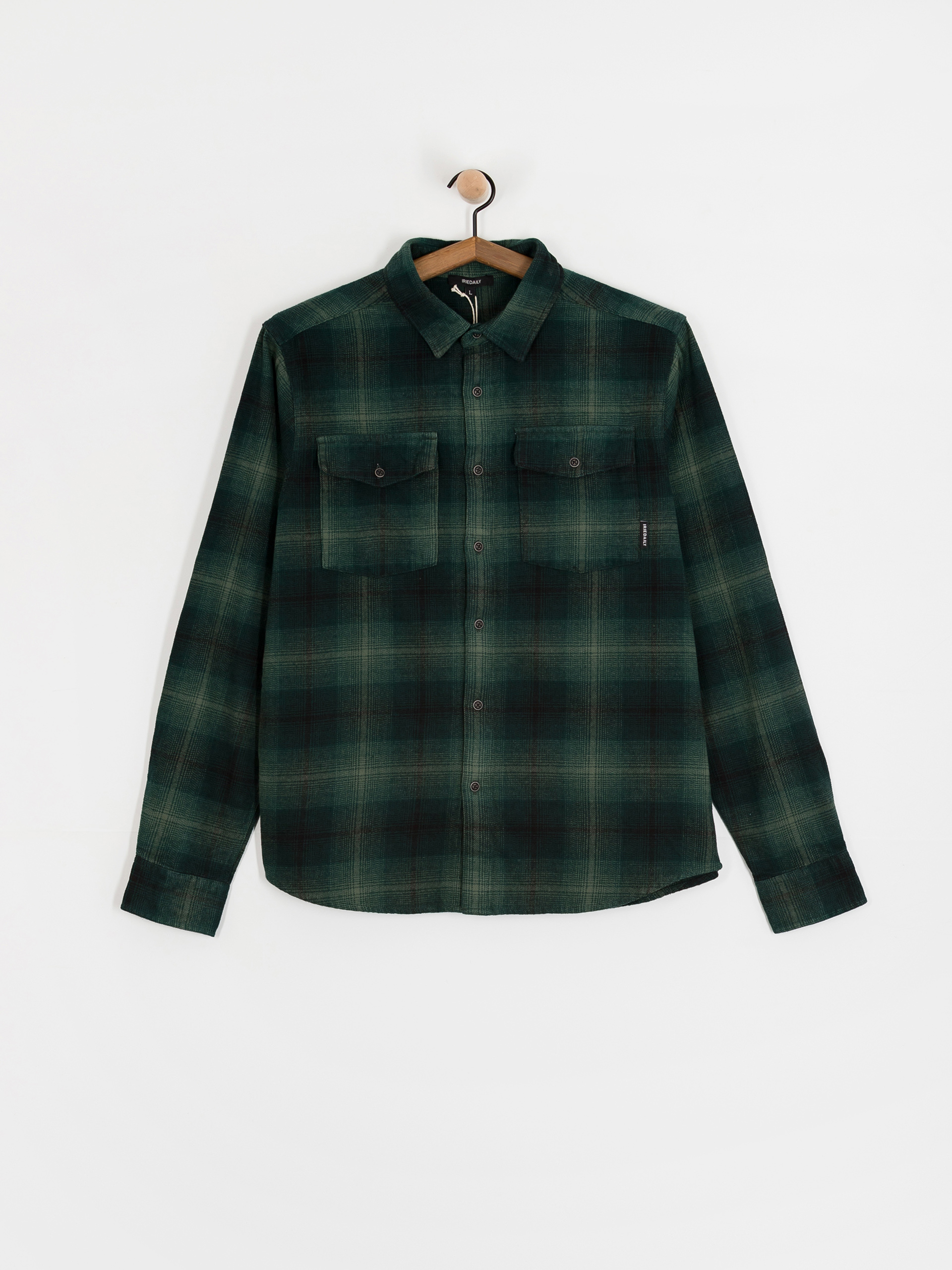 Košile Iriedaily Rosomako Eco (dark jungle)