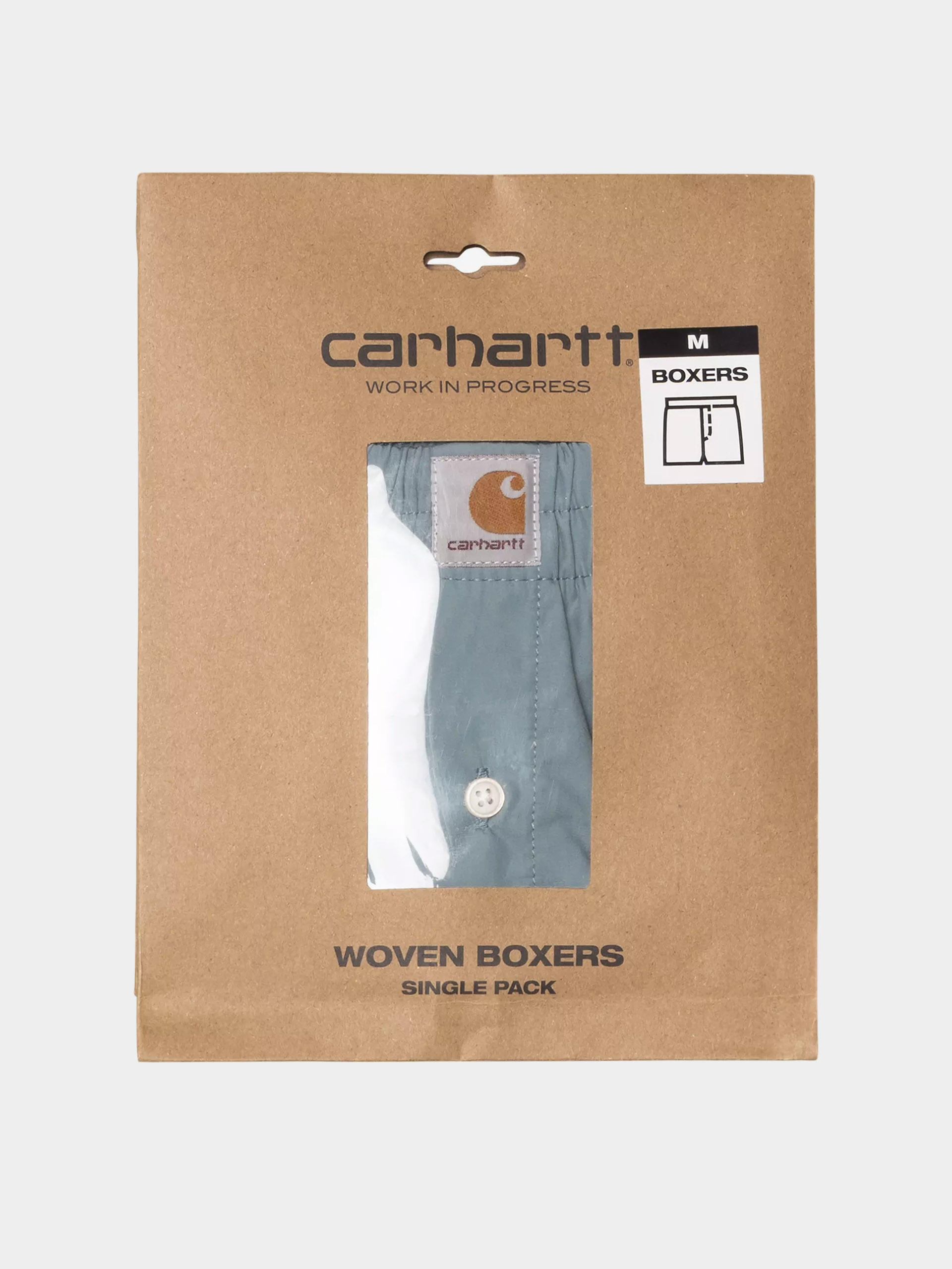 Spodní prádlo Carhartt WIP Cotton Boxer (citadel)