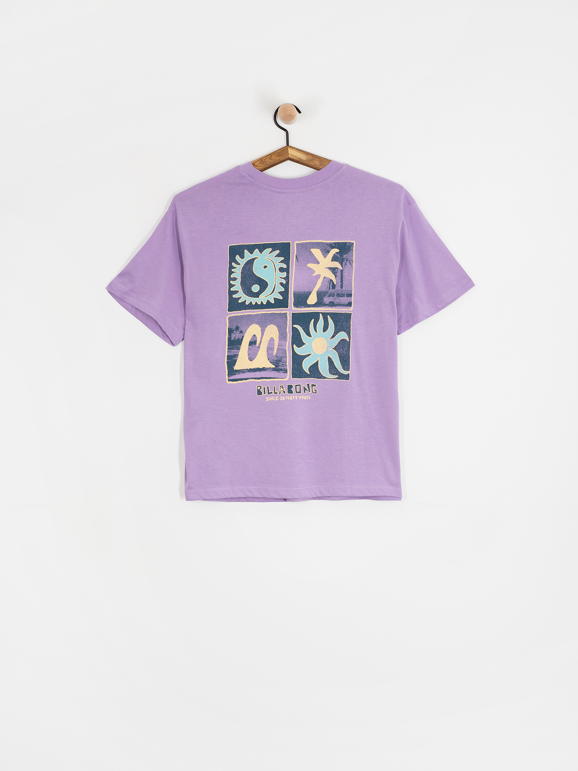 Tričko Billabong Mixing Vibes Wmn (light purple)