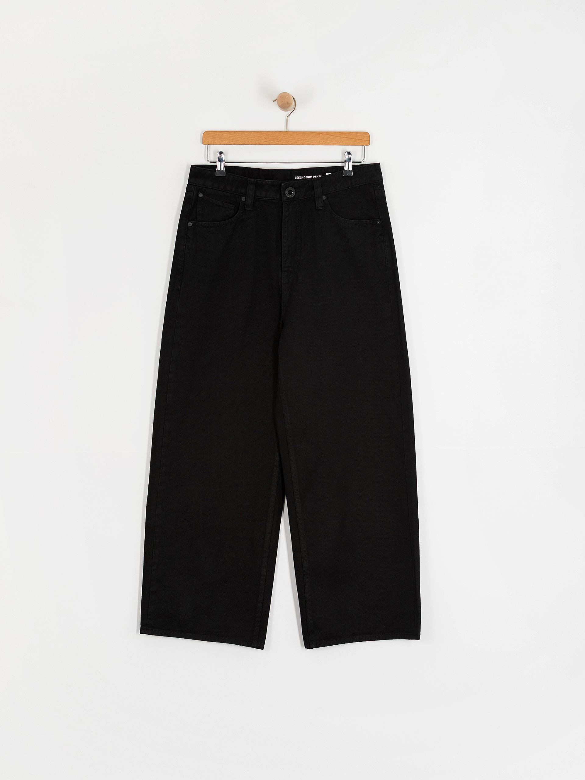 Kalhoty Volcom Beeggy Denim Wmn (black combo)