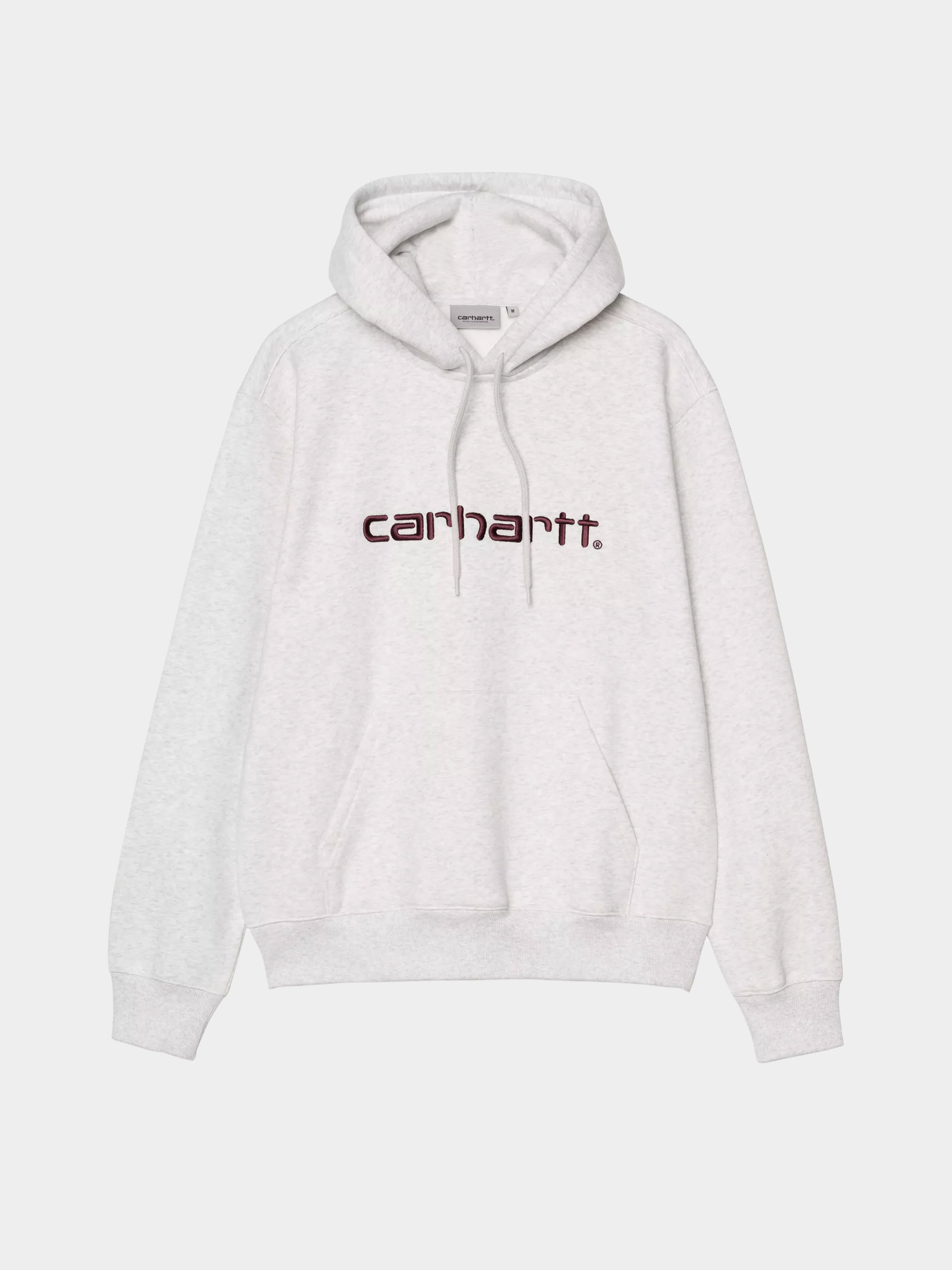 Mikina s kapucí Carhartt WIP Carhartt HD (ash heather/rondo)